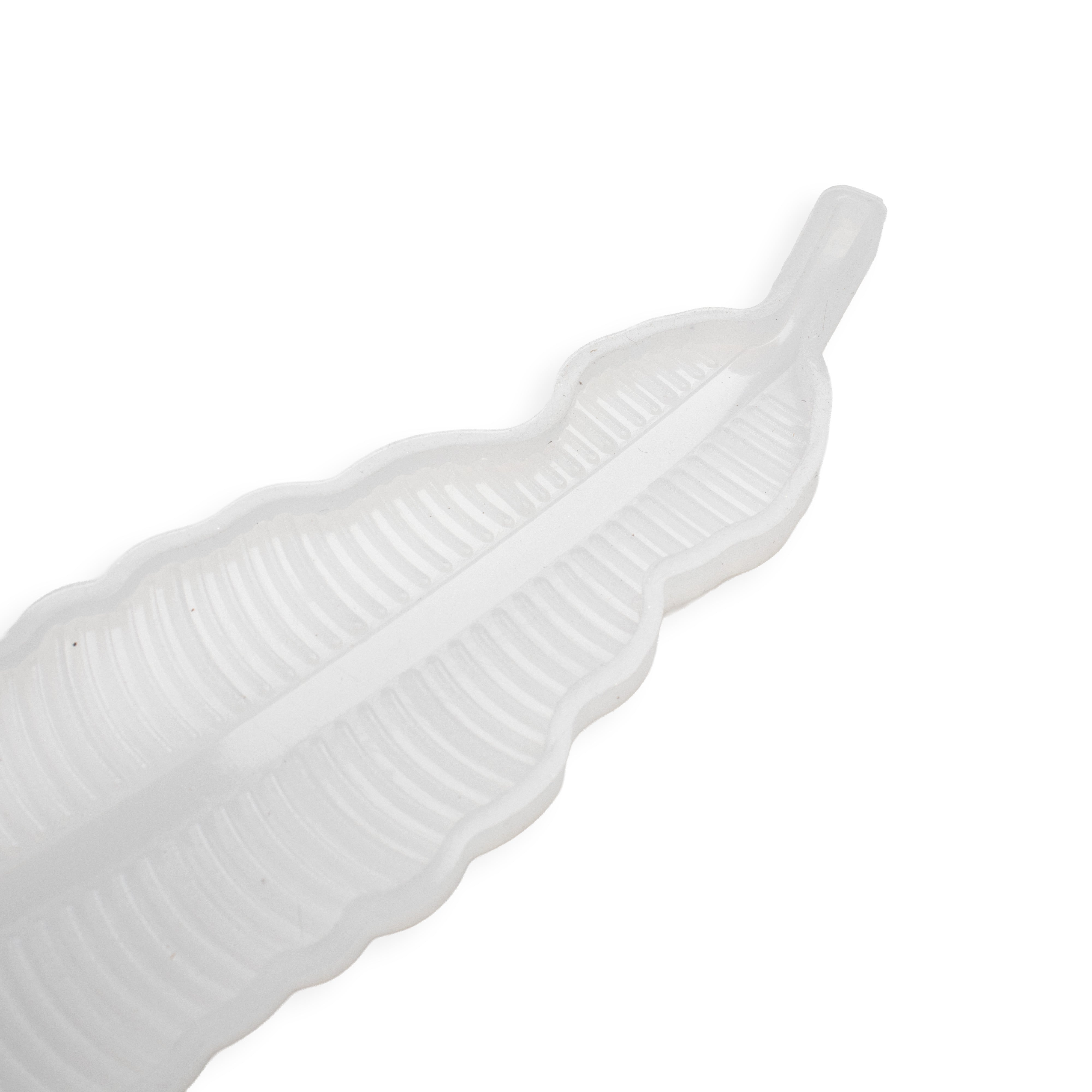 Silicone Mould Feather 15 X 3cm X D3mm 1pc