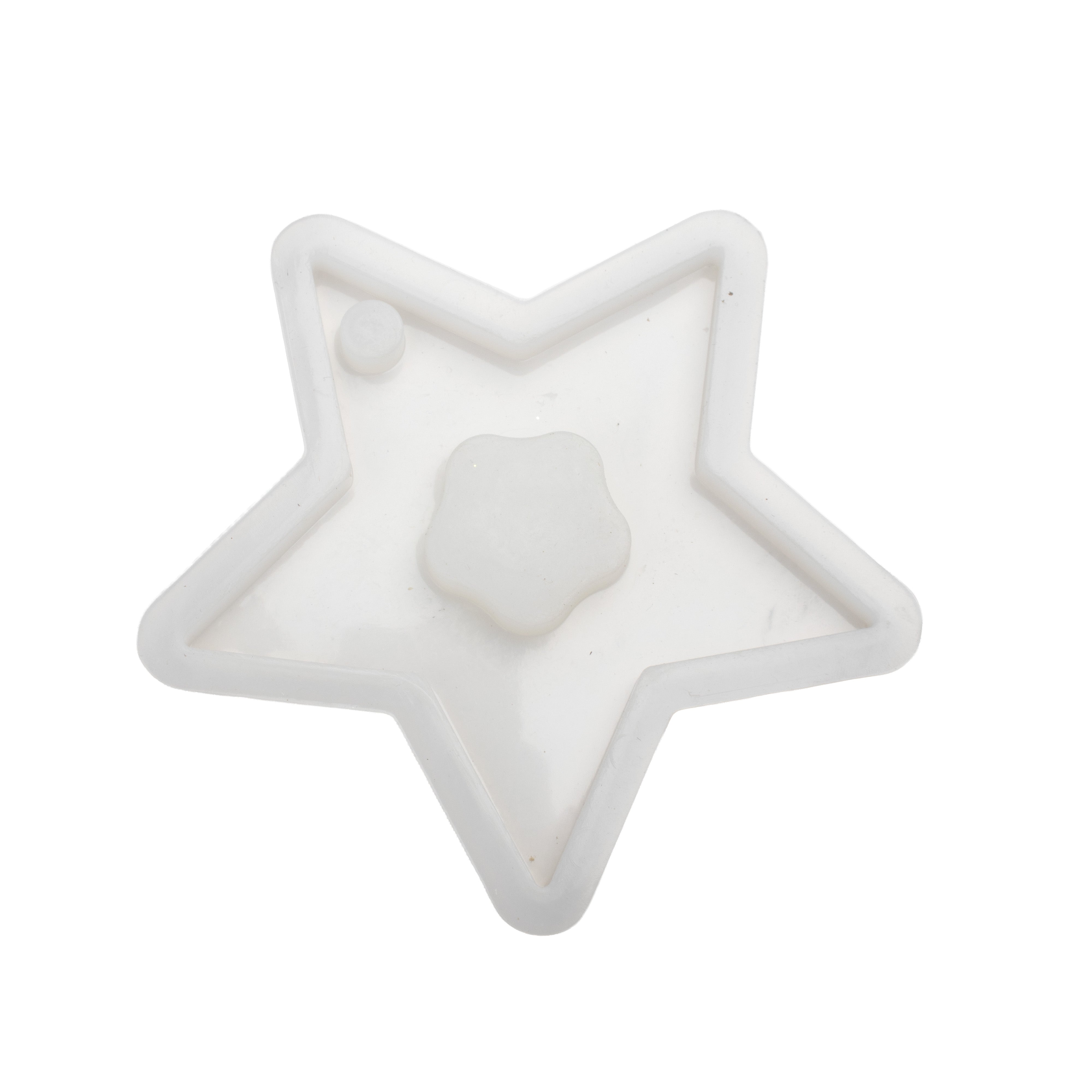 Silicone Mould Star 4Inch X D5mm 1pc