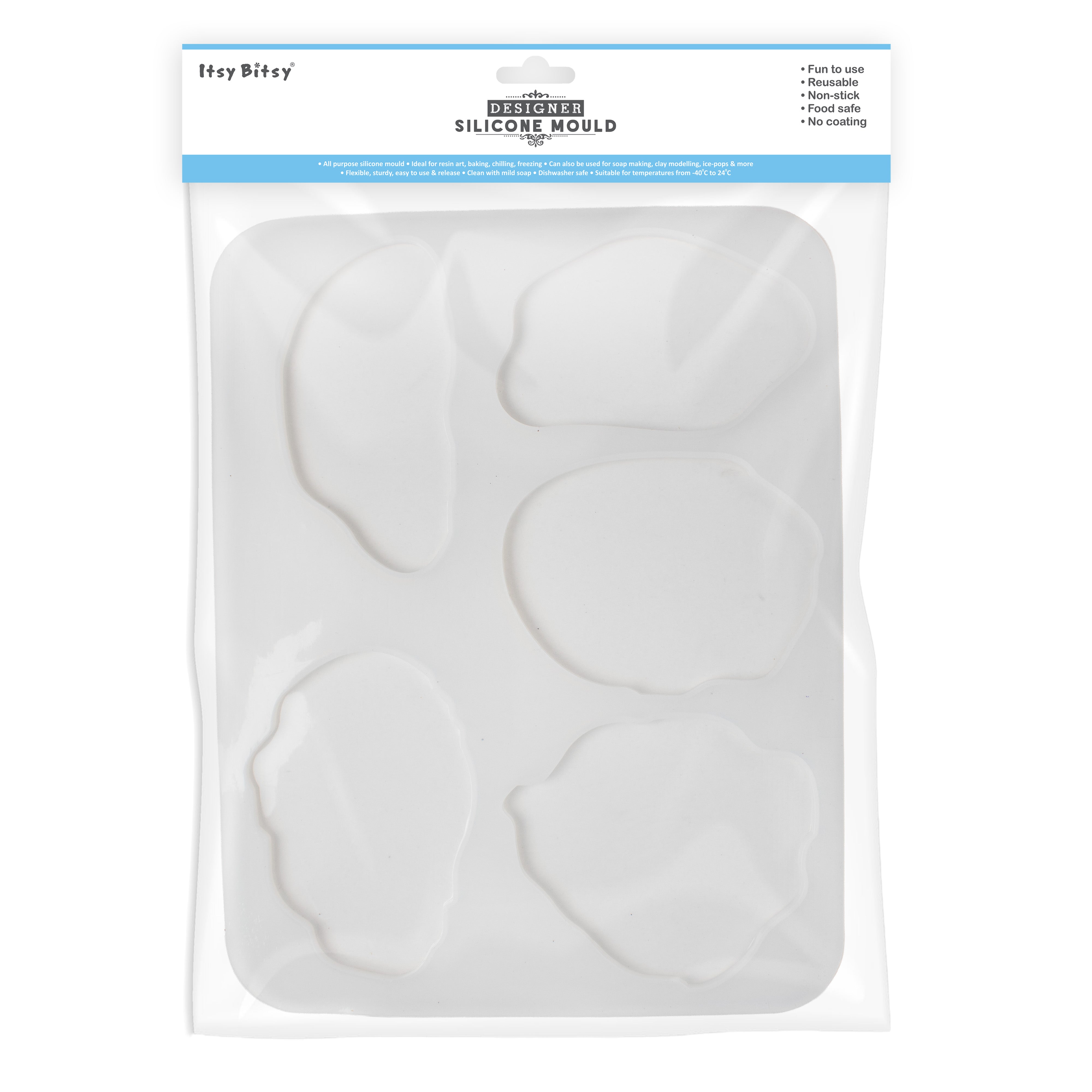 Silicone Mould Coaster D5mm 1pc