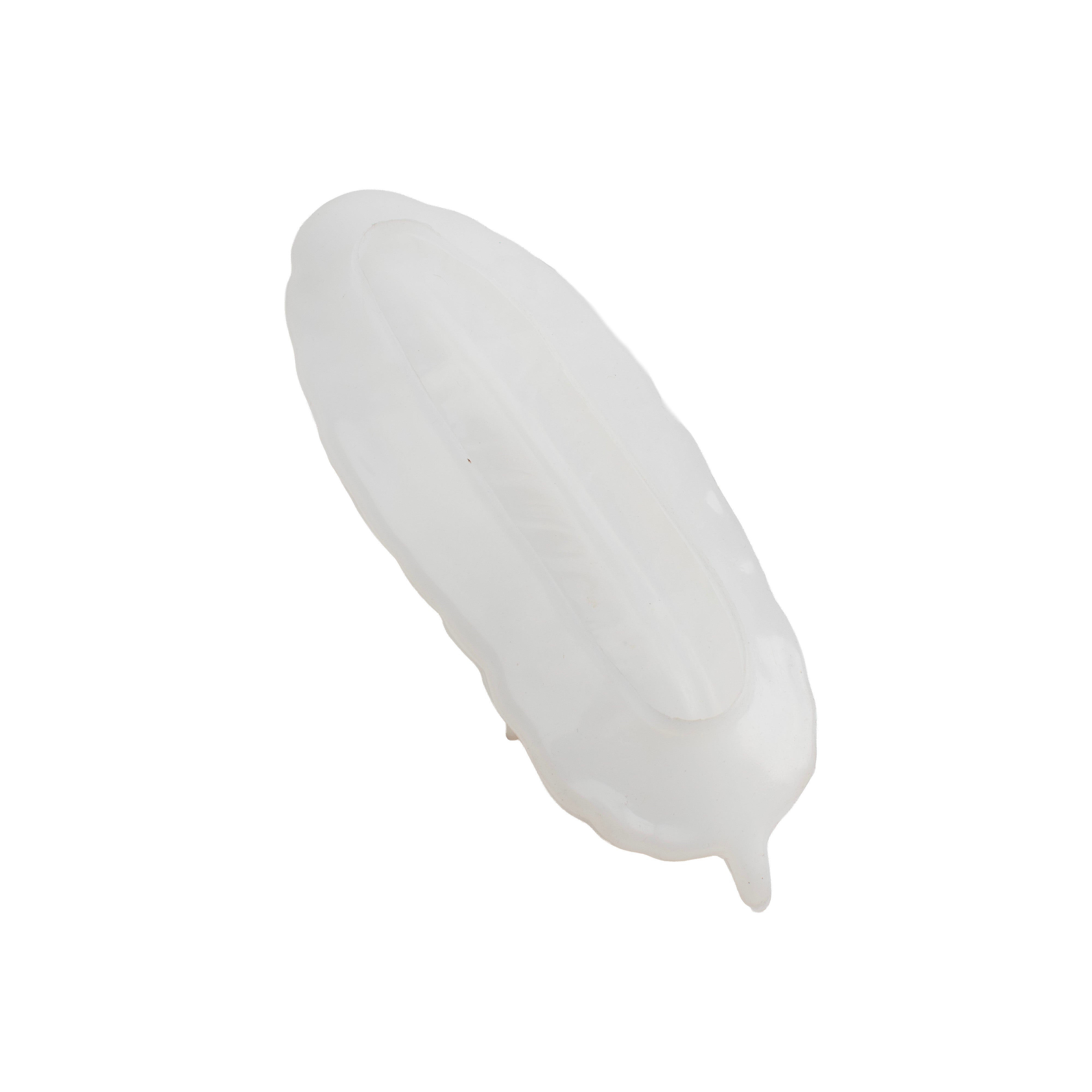 Silicone Mould Feather Trinket Tray 9 X 23cm 1pc