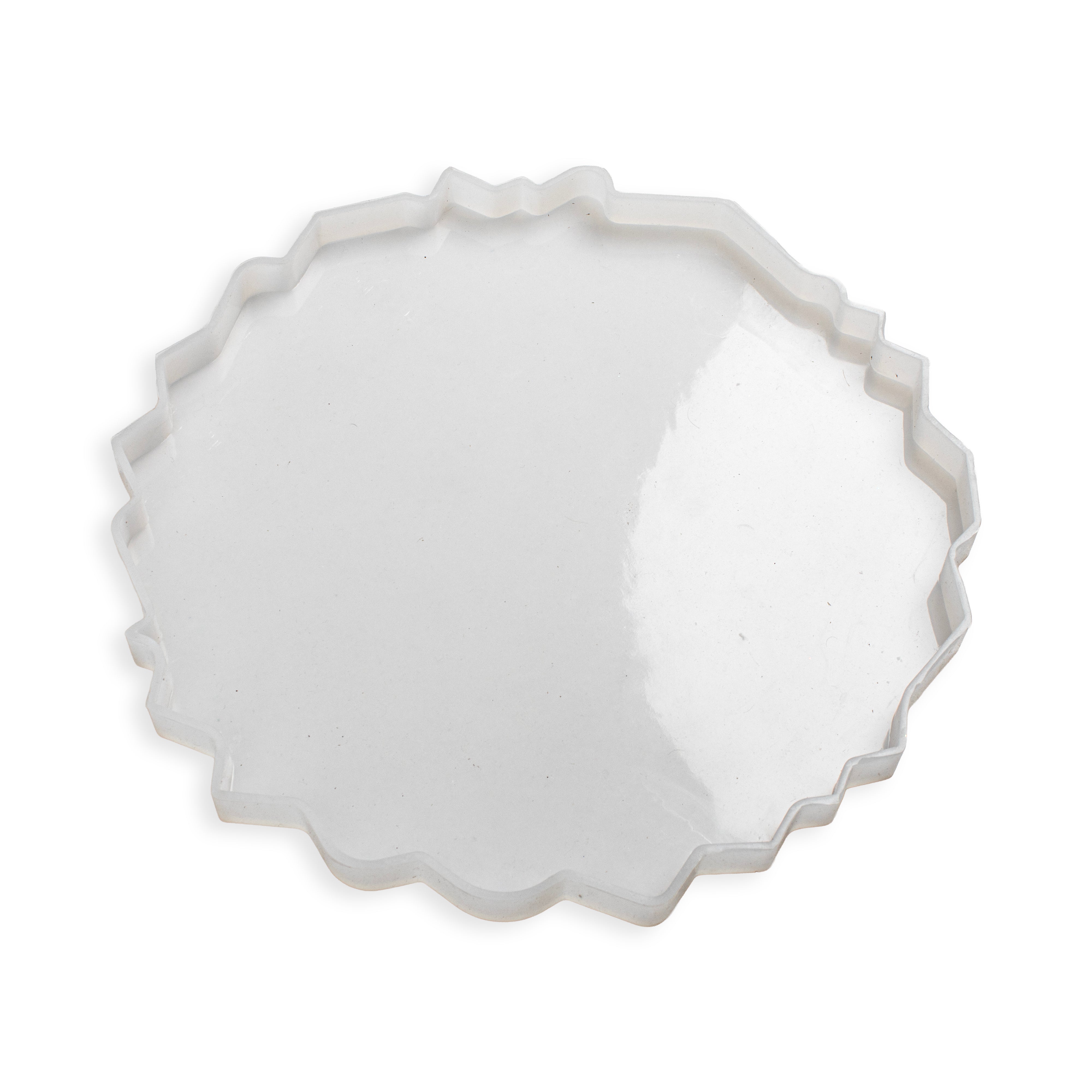 Silicone Mould Round Agate Tray 10Inch X D15mm 1pc