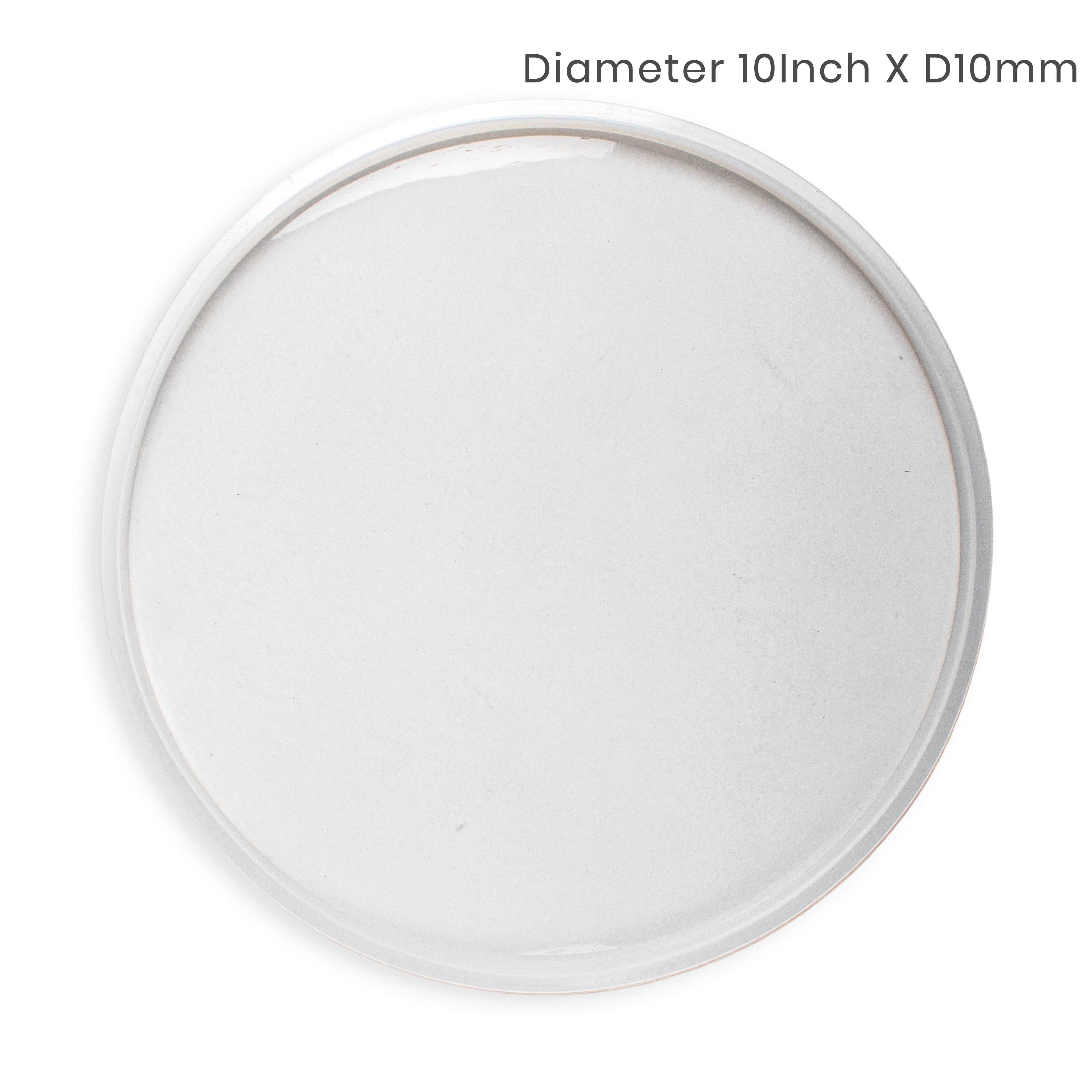 Silicone Mould Round Dia 10Inch X D10mm 1pc