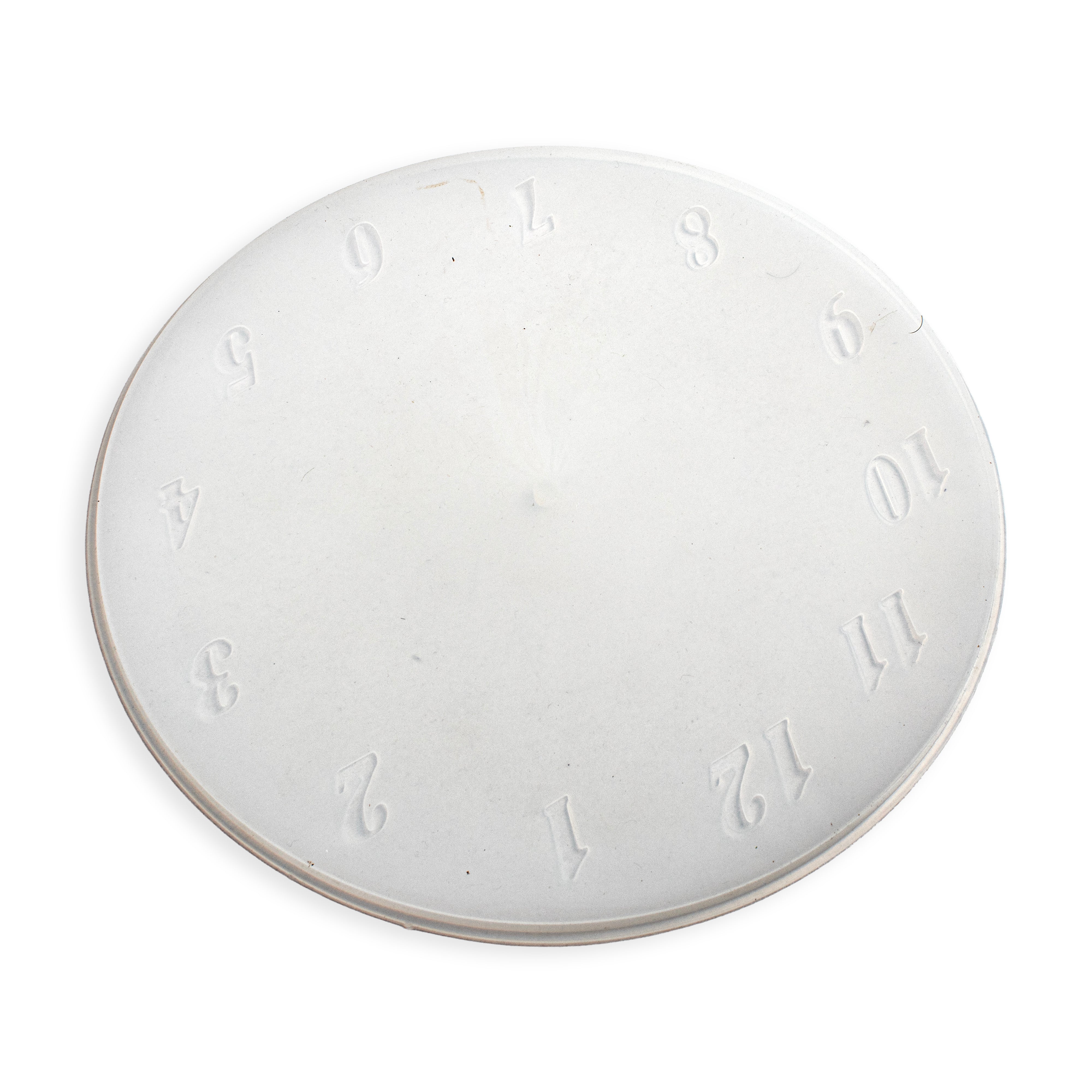 Silicone Mould Clock with Numbers 12Inch 1pc