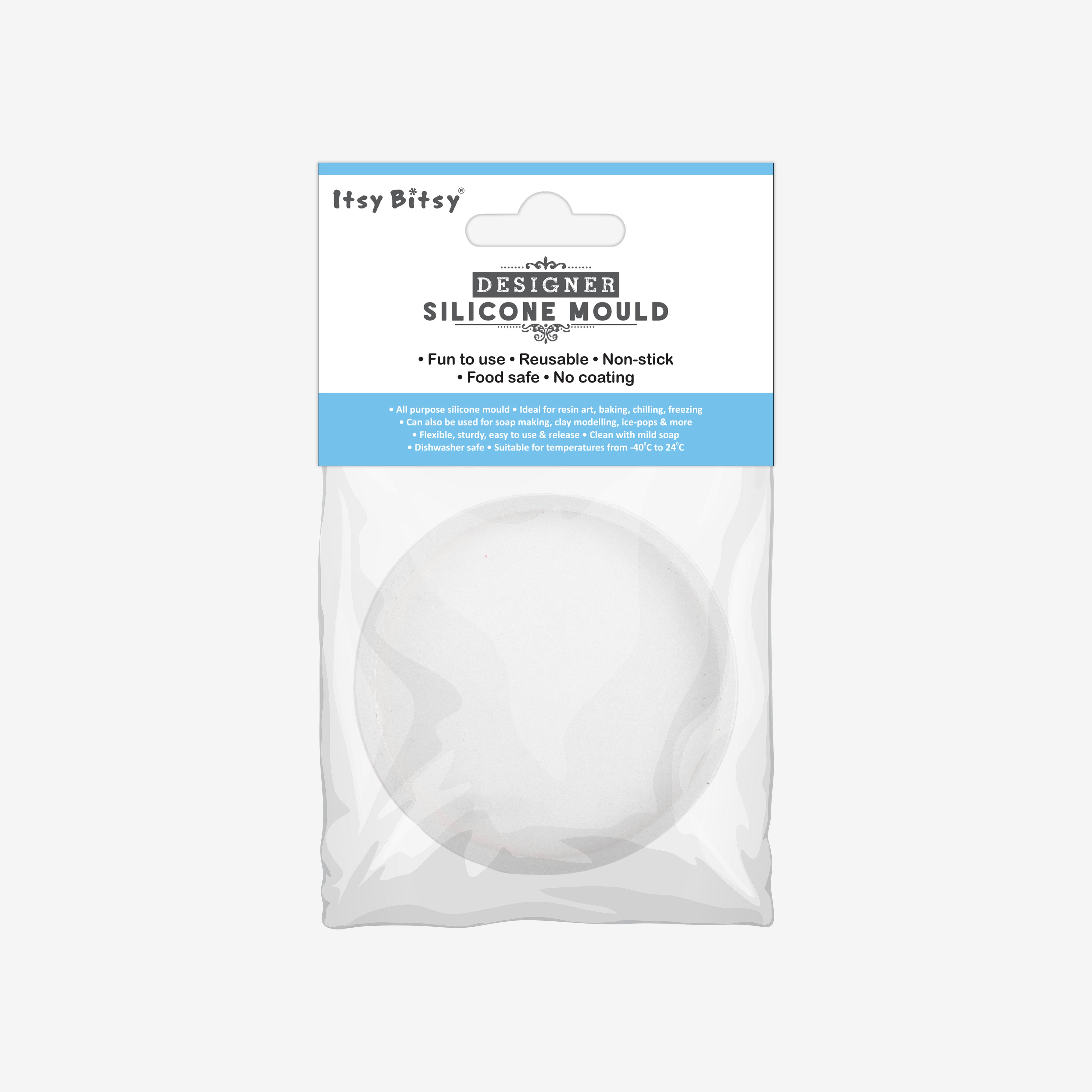 Silicone Mould Keychain and Jewellery 2Inch 1pc