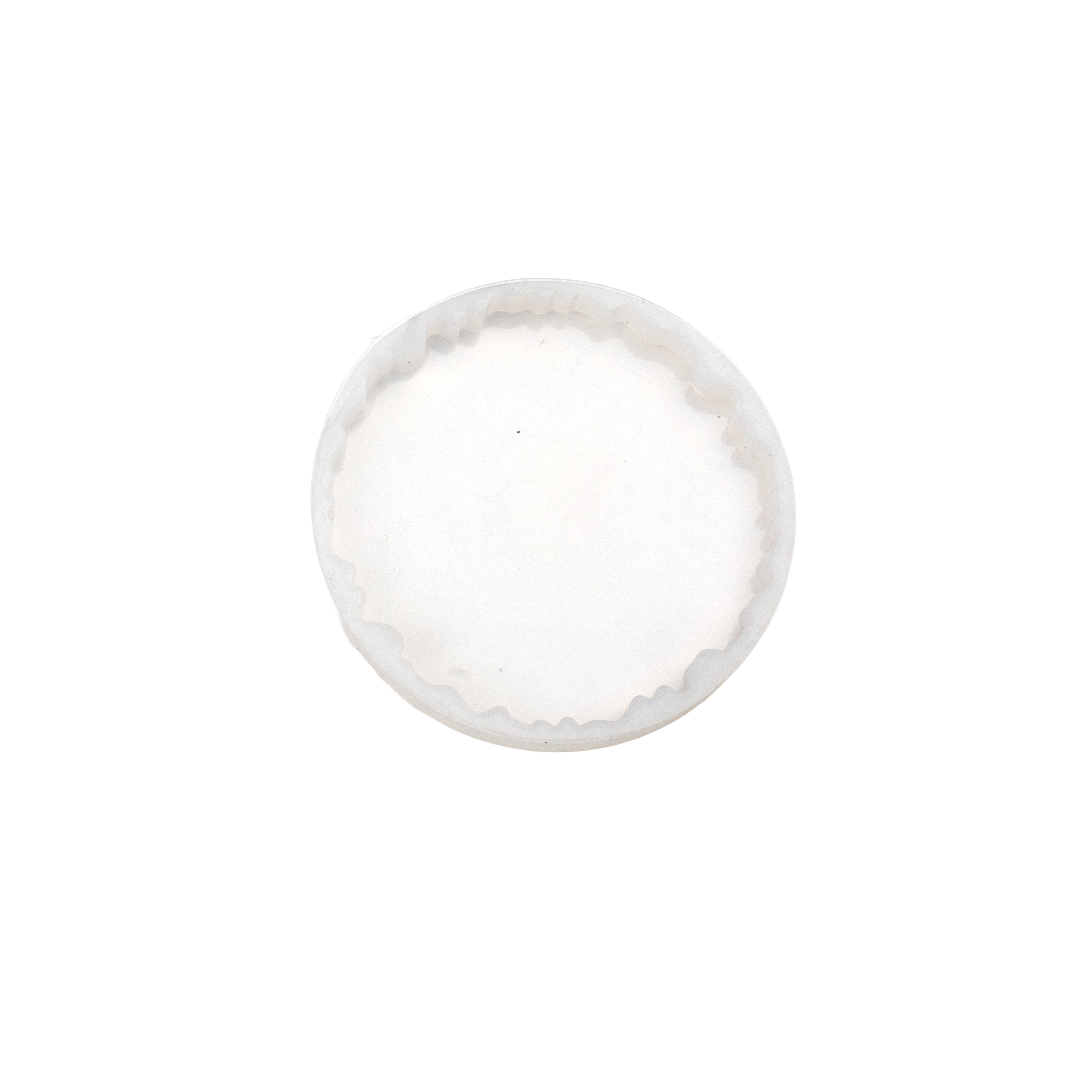 Silicone Mould Agate Round 3Inch X D6mm 1pc