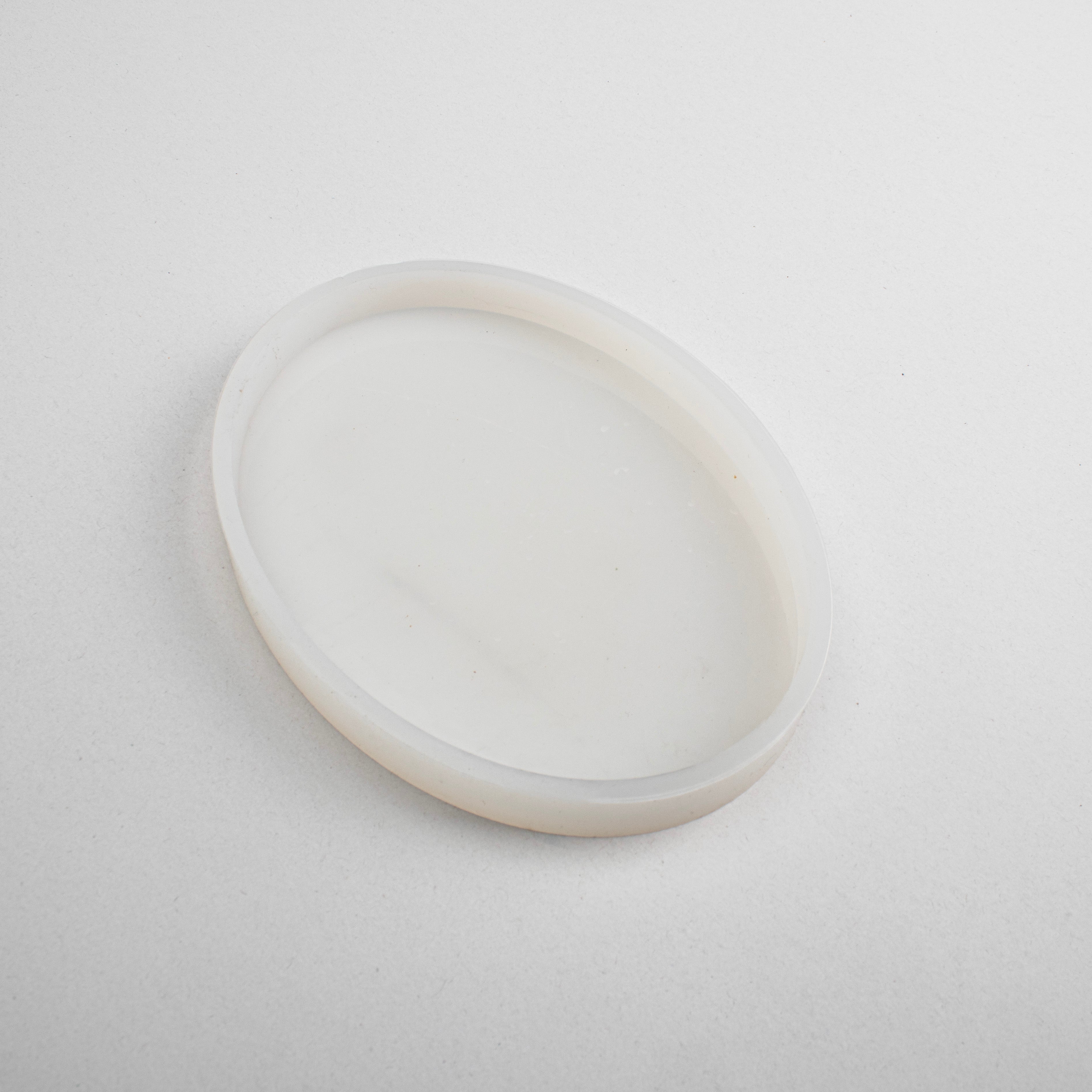 Silicone Mould Oval 15 X 11cm X D1.2cm 1pc
