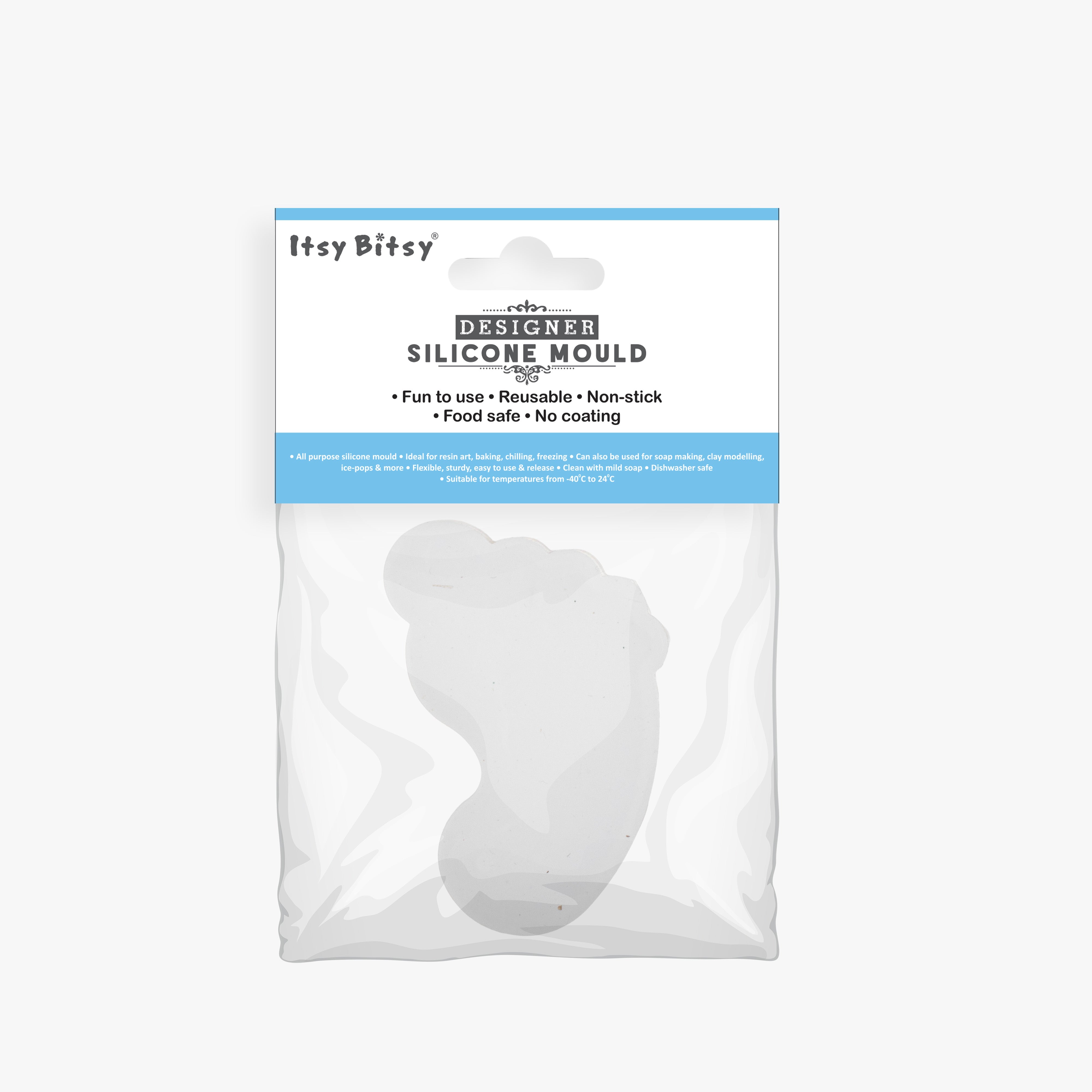 Silicone Mould Foot 2Inch 1pc