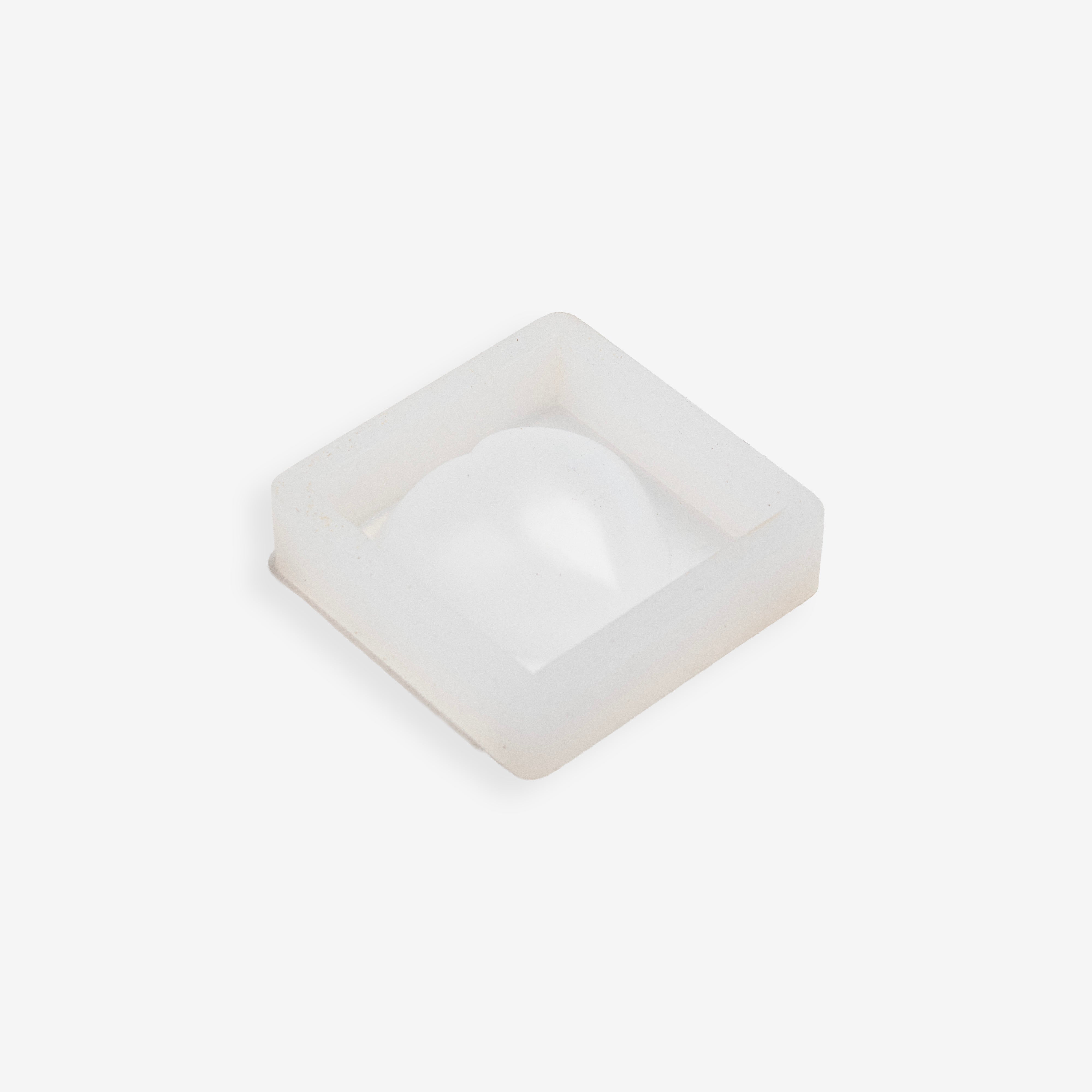 Silicone Mould Heart Locket 3.3 X 3.3cm X D6mm 4pc Set