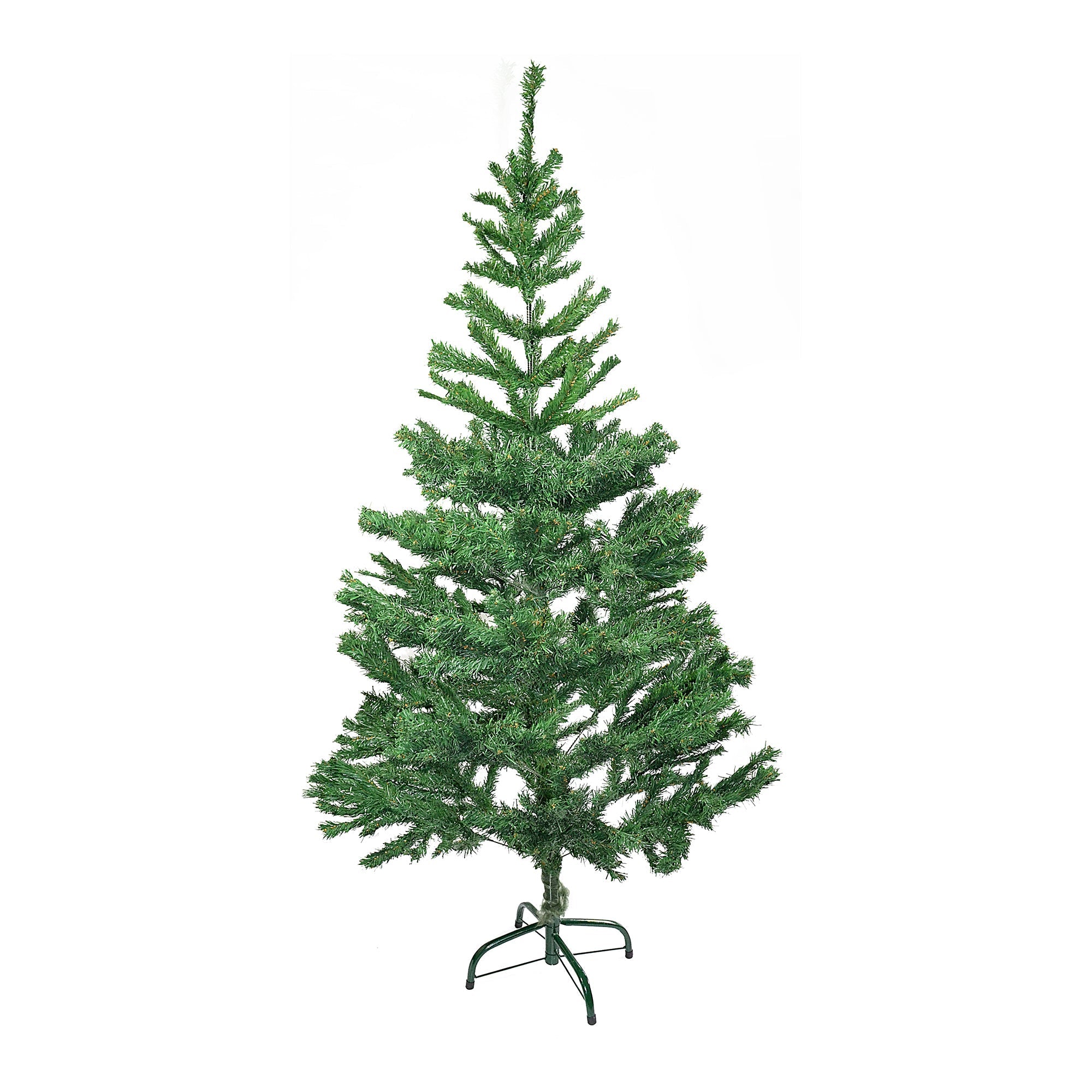 7 Feet - Christmas Tree with Metal Stand 1pc  (Ornaments Combo)