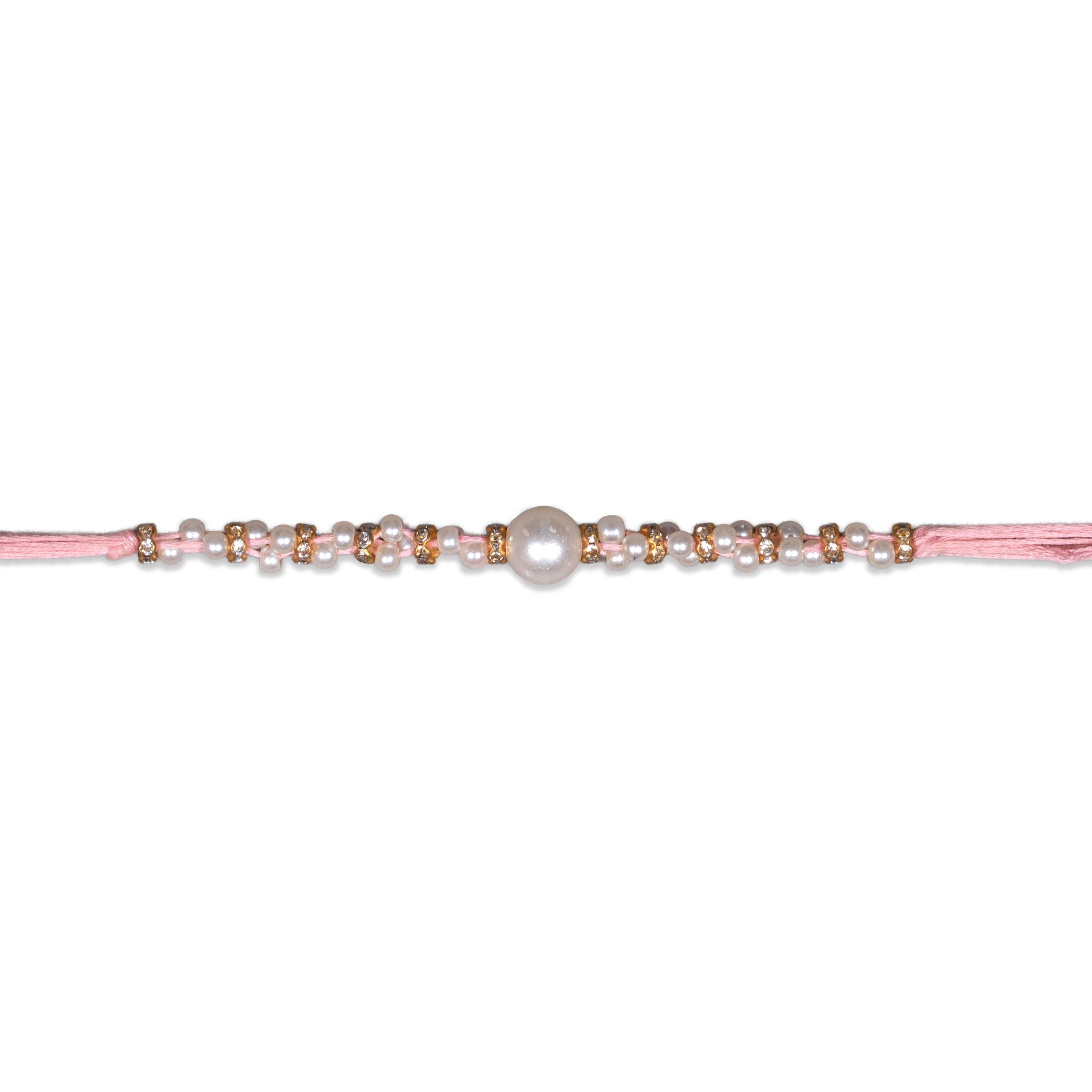 Handmade Rakhi - Petite Pearl 1pc
