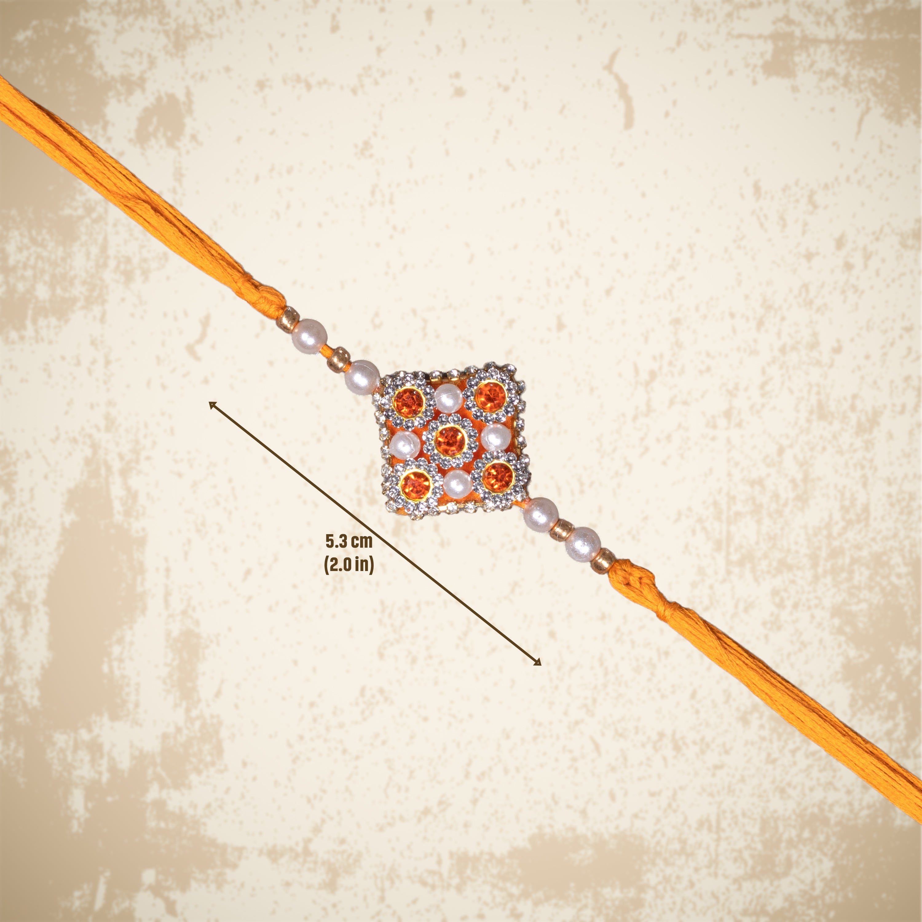 Handmade Rakhi - Jewel Radiance 1pc