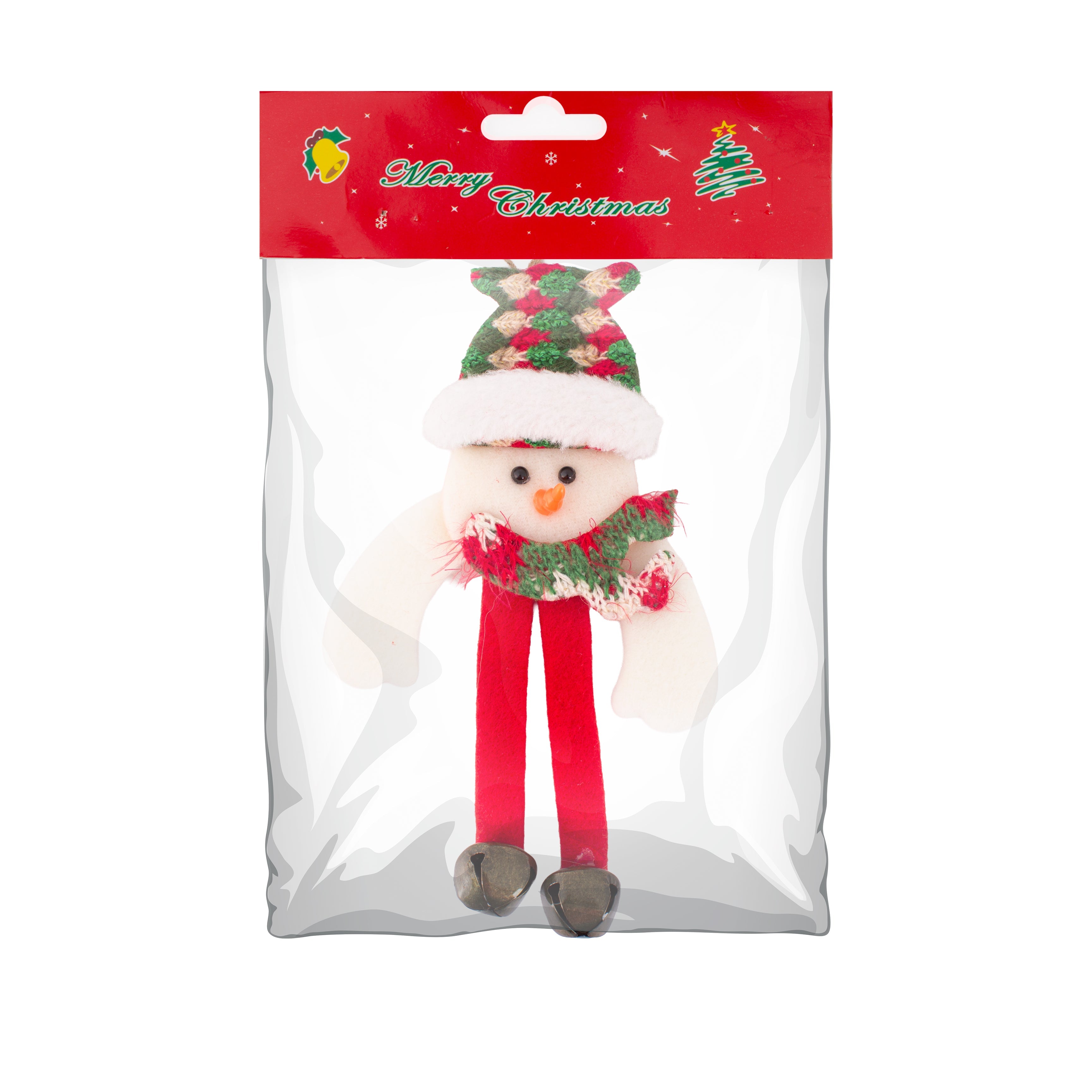 Christmas Hanging Snowman 10inch 1pc