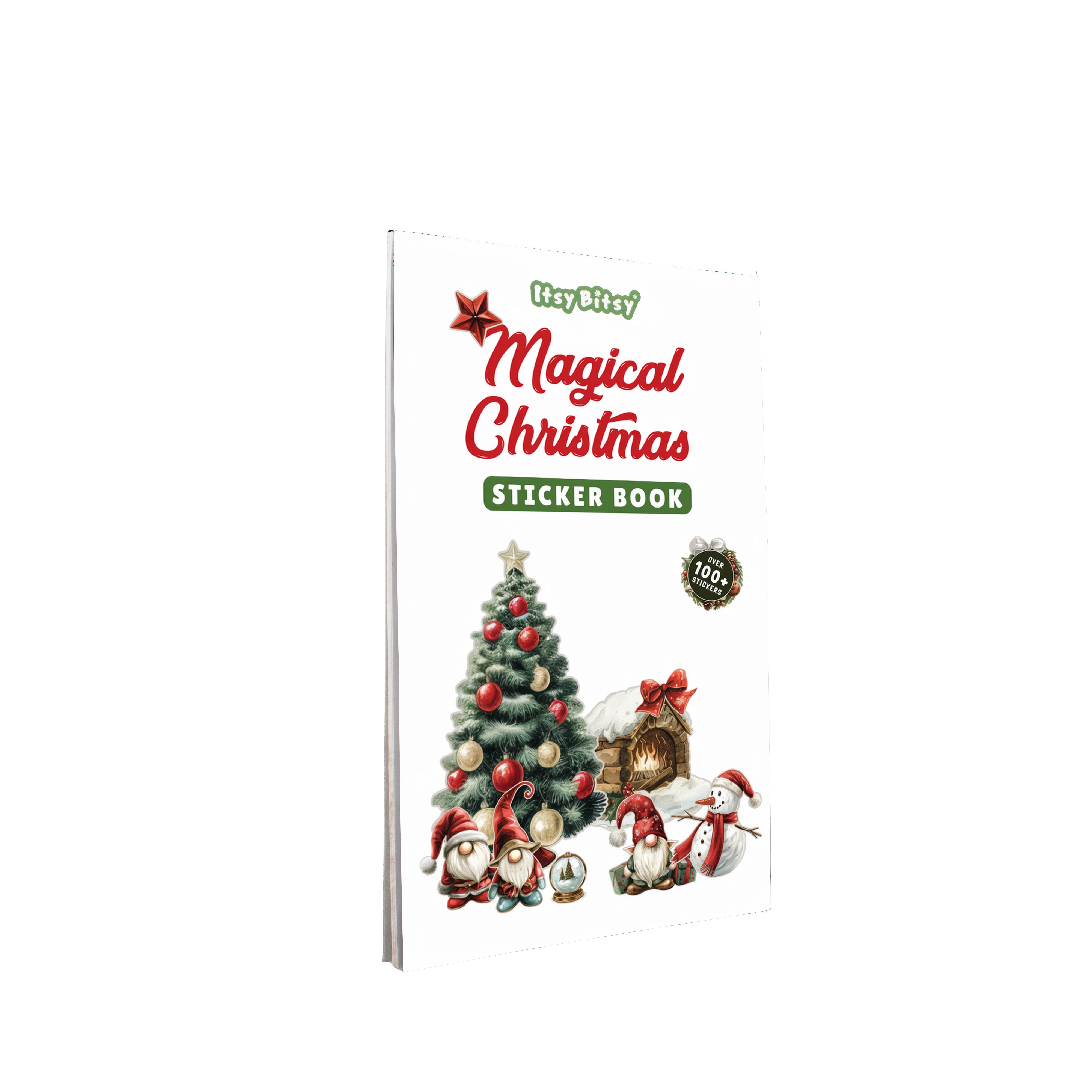 Christmas Sticker Book Magical Christmas Approx 18.1 x 12.4cm 6 sheets 1Book