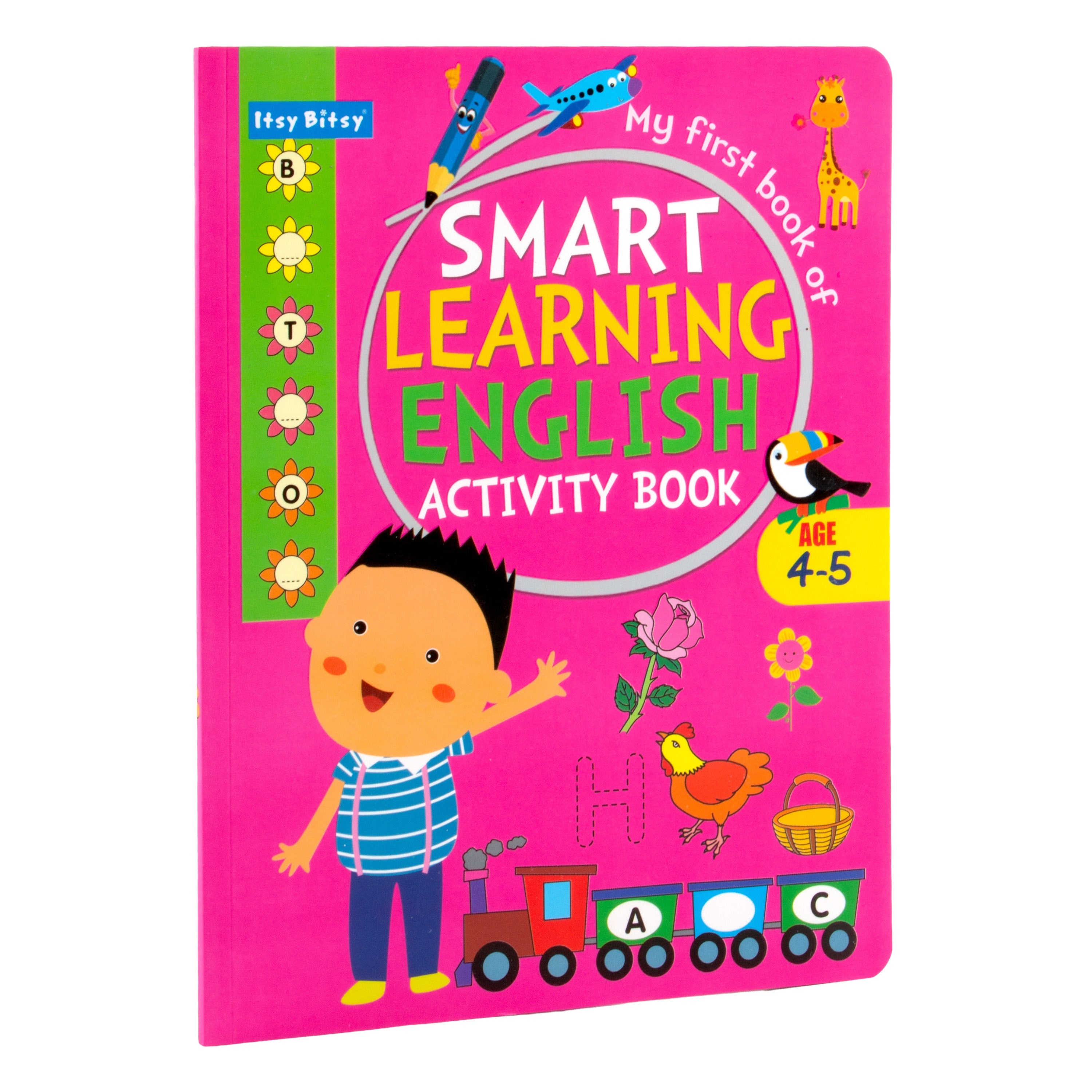 My First Smart Learning Activity Book English (4-5 Years) L21.5 x W28cm 64pages 1Book