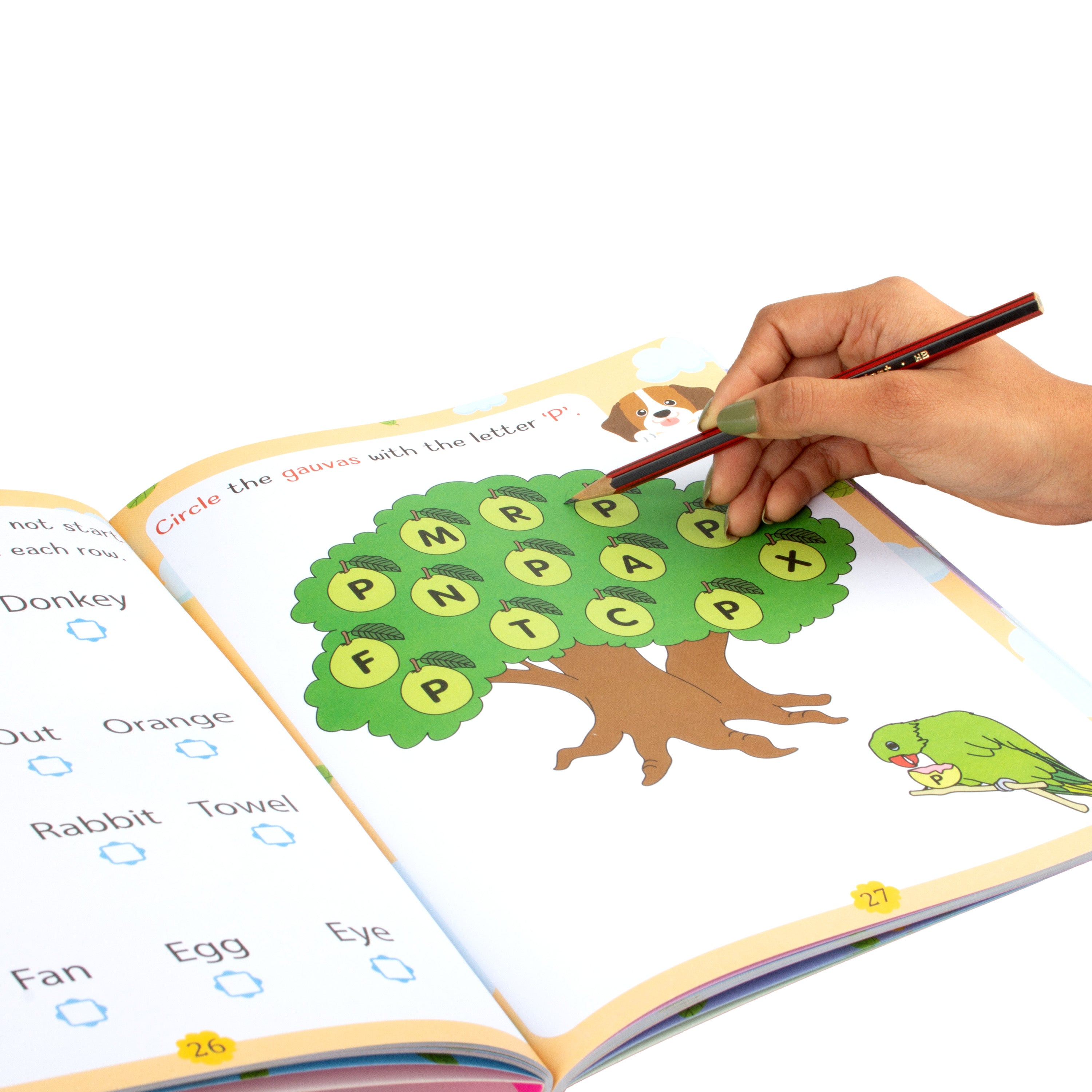 My First Smart Learning Activity Book English (4-5 Years) L21.5 x W28cm 64pages 1Book