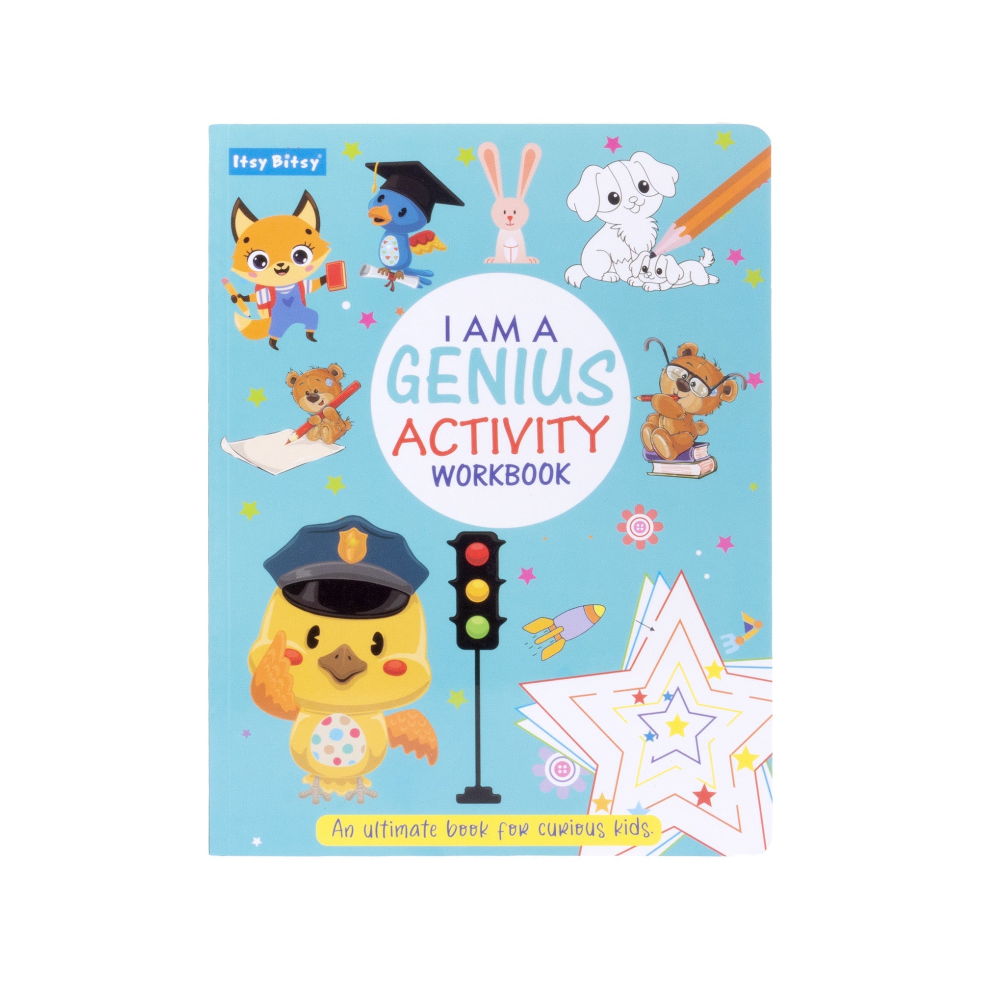 Activity Workbook - I am a Genius 1 L21 x W28cm 96pages 1Book