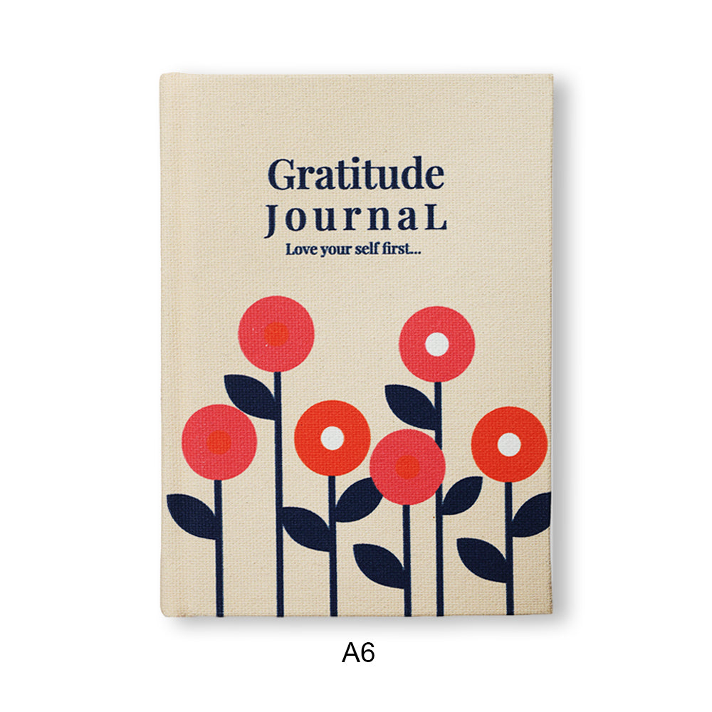 Gratitude Journal Blossoms Ruled A6 196pages 1pc