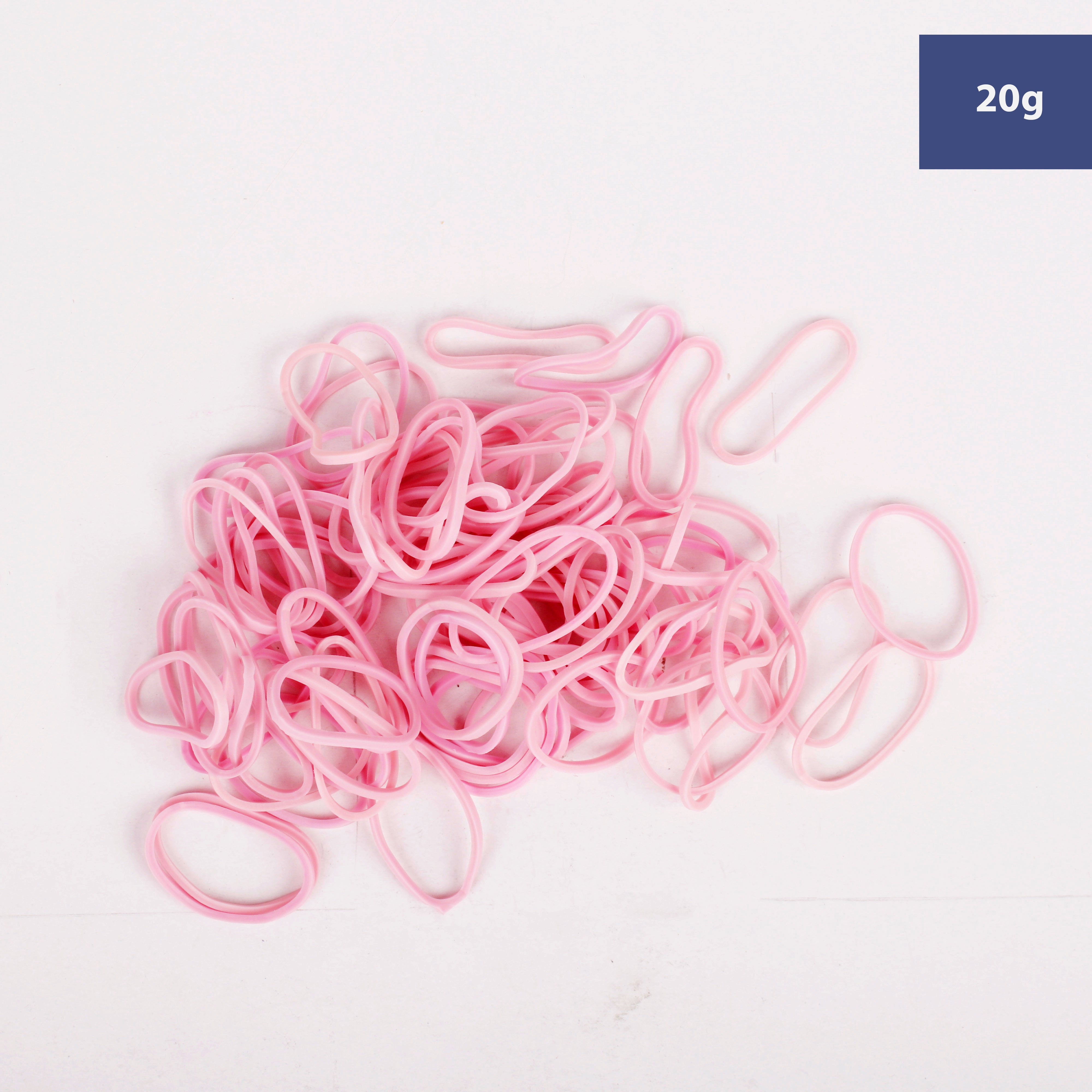 Rubber Band Pink 20g