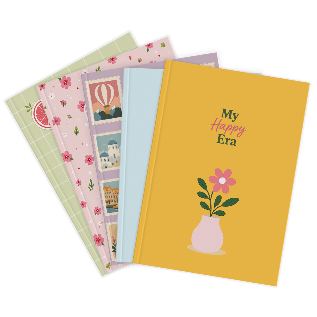 Collectable Notebook My Happy Era A5 90gsm 64pages 1 Book