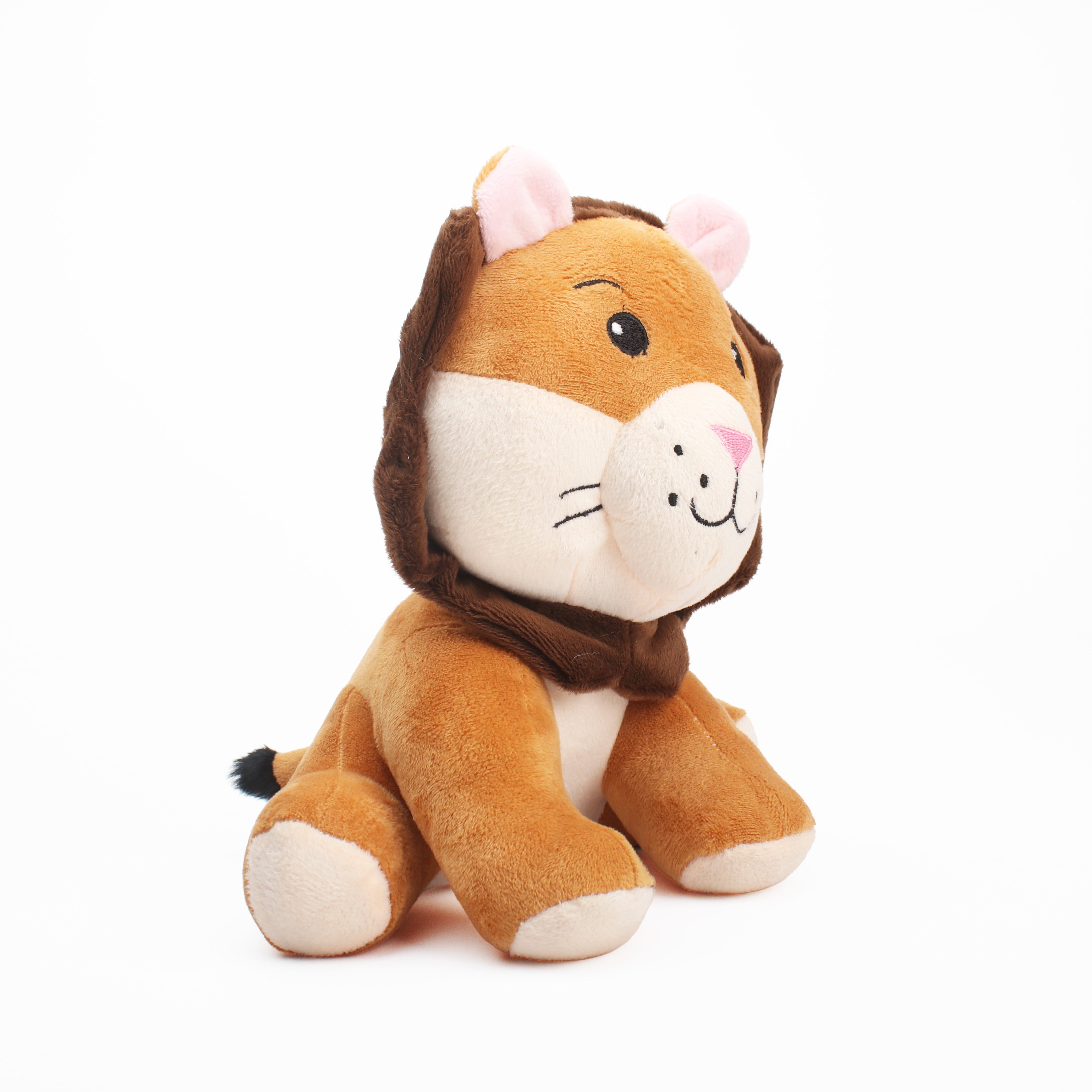 Soft Toy Lion Brown and fawn 10inch 1pc