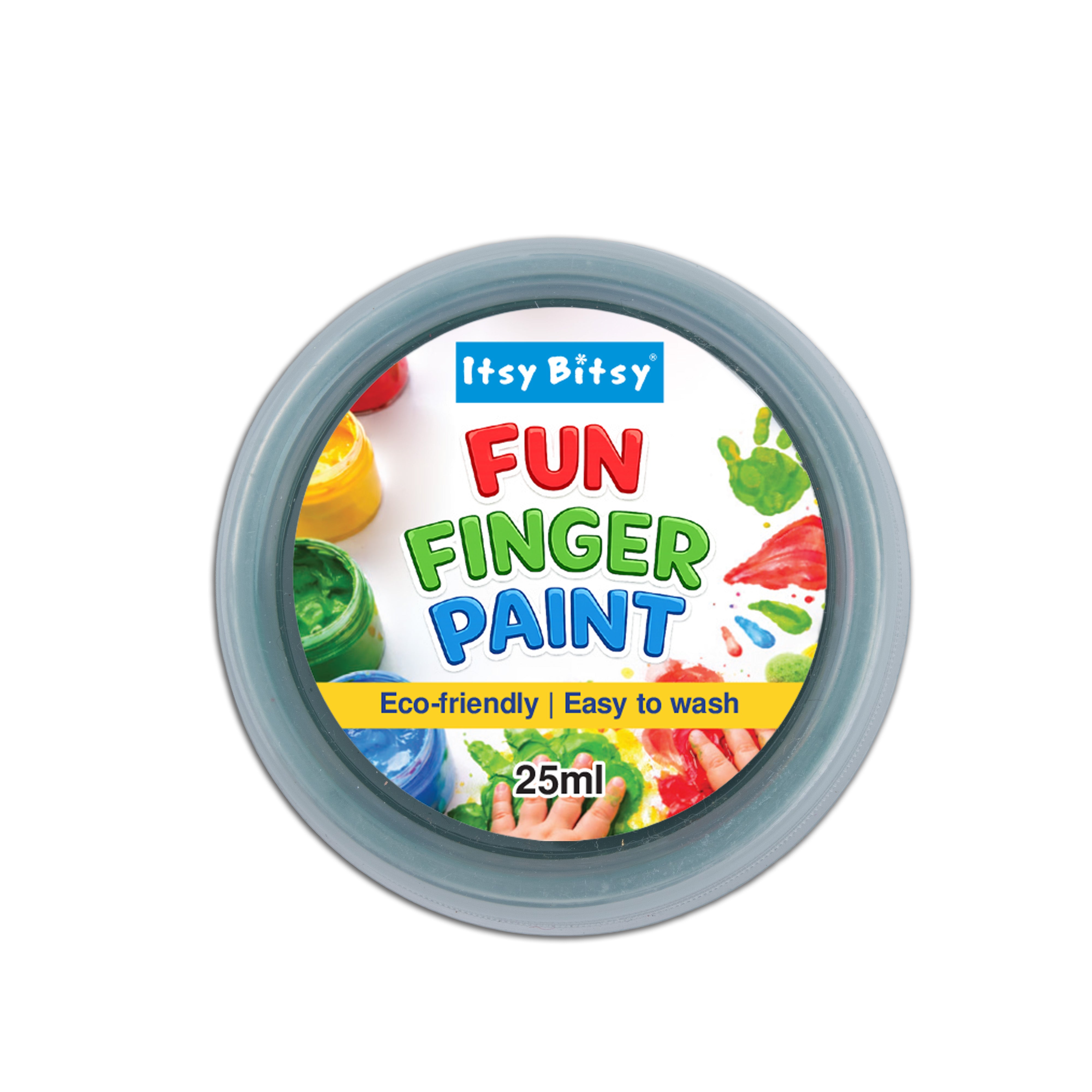 Fun Finger Paint Jade green 25ml Wide Mouth Container