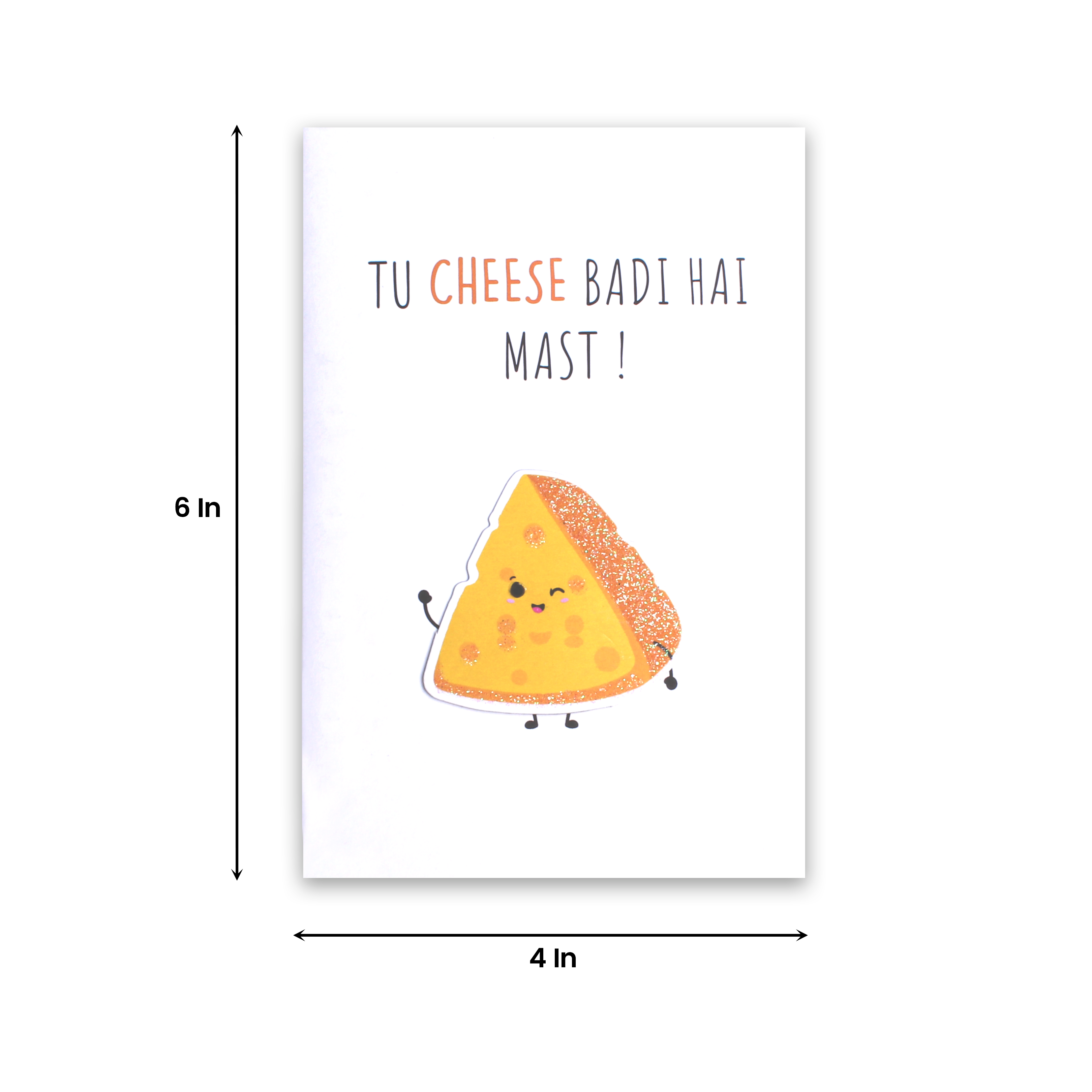 Greeting Card & Envelope Mast Cheese 4 X 6inch