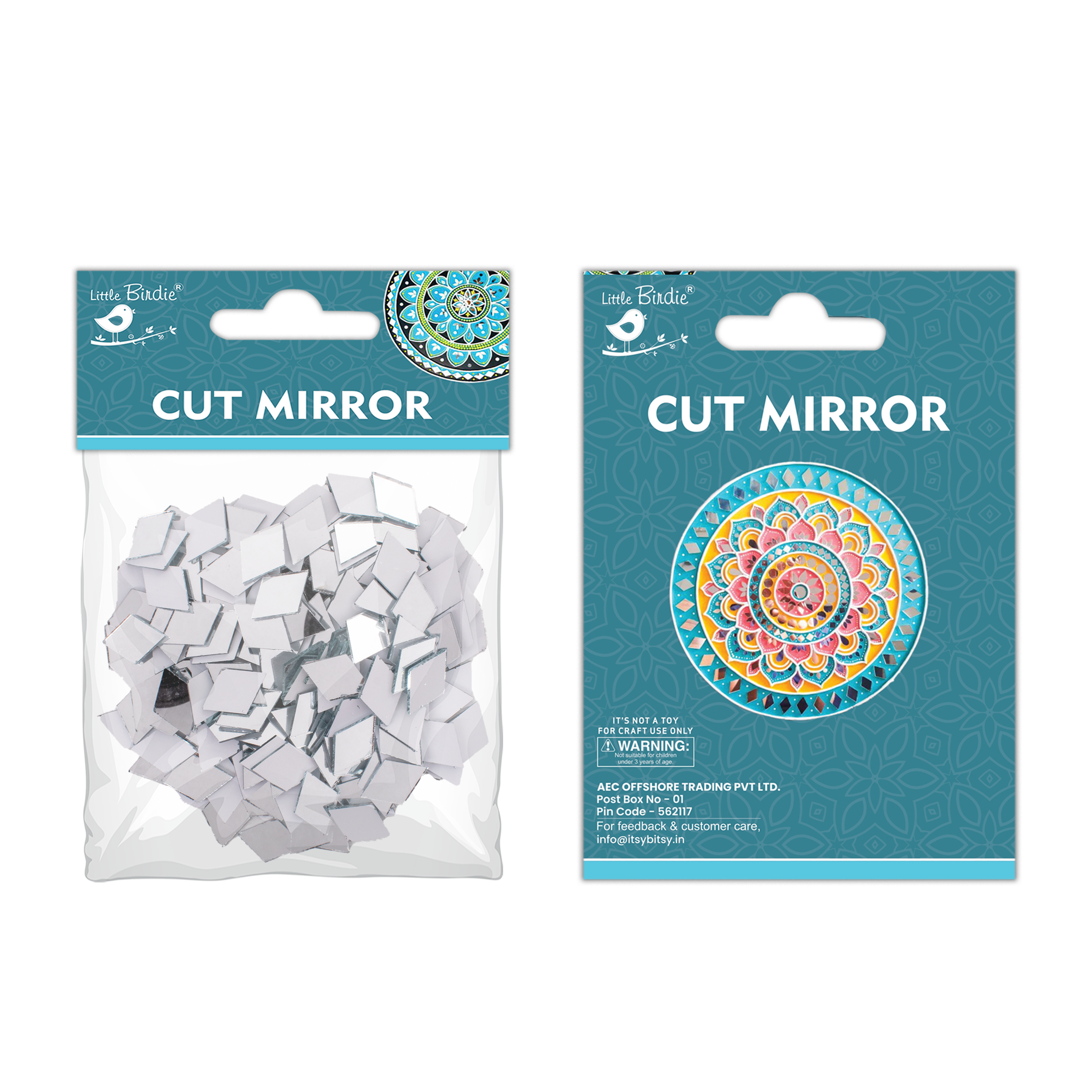 Cut Mirror Diamond 8Mm 50Gms Approx 270pc