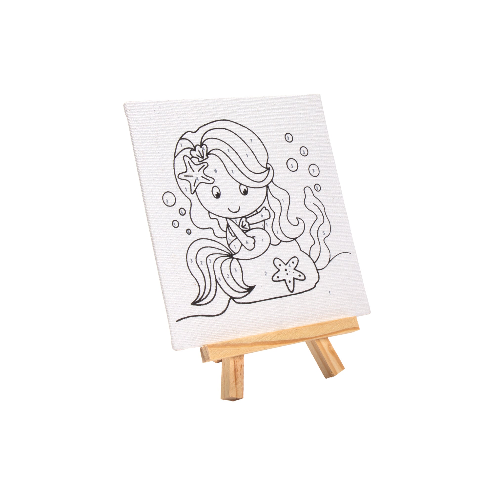 DIY Paint By Numbers - Little Mermaid, 1 Box