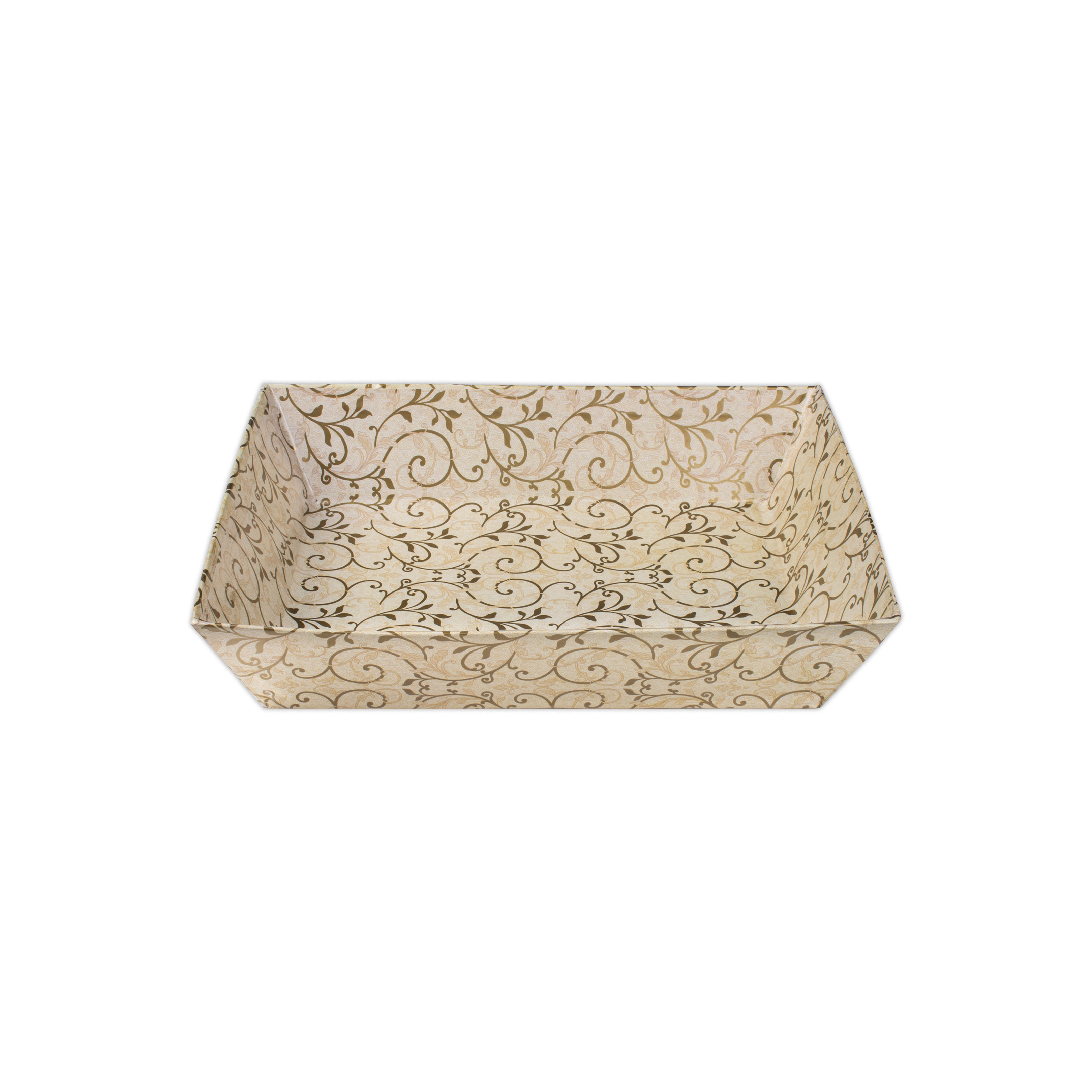 Angled Gifting Tray - Floral Swirl, 8.1in x 10.2in, 1pc
