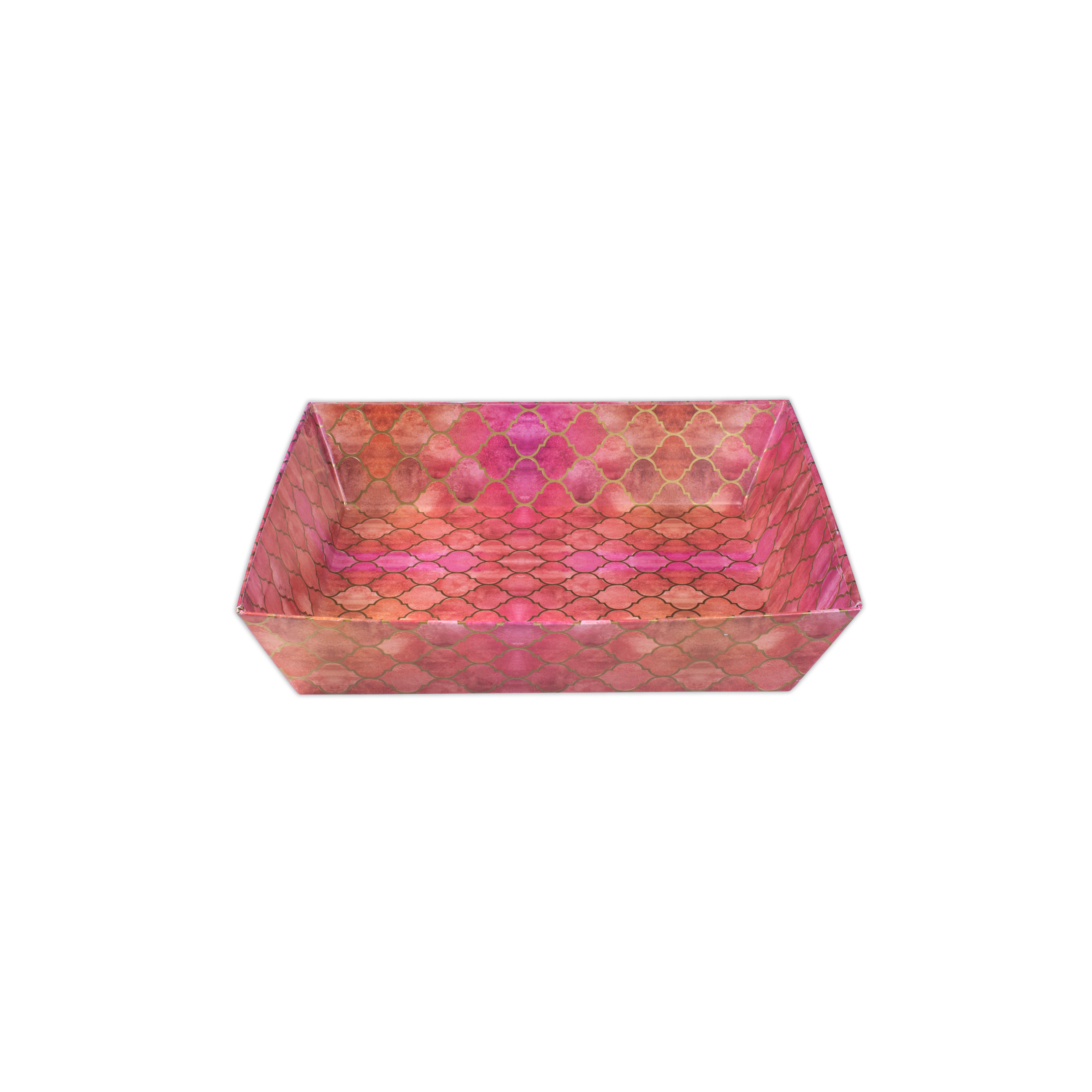 Angled Gifting Tray - Moroccan Trellis, 6.2in x 8in, 1pc
