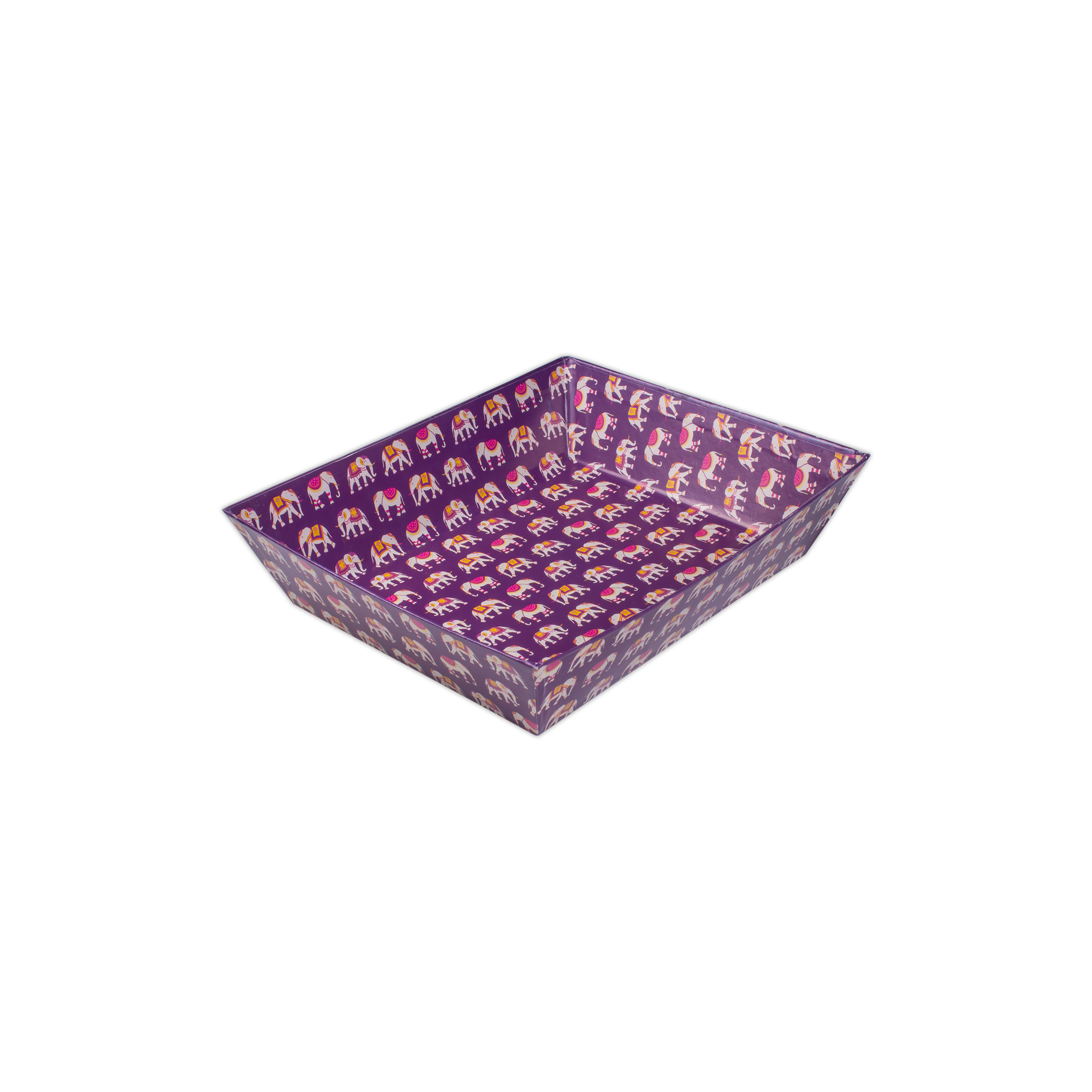 Angled Gifting Tray - Elephant Parade, 6.2in x 8in, 1pc