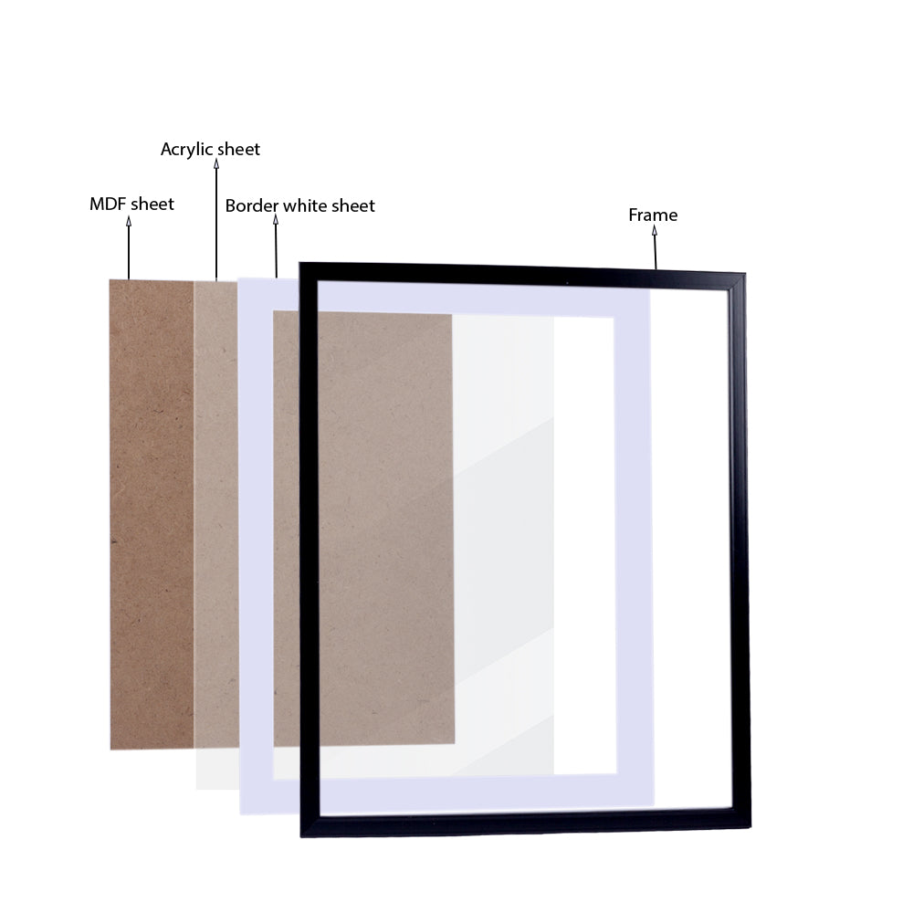 Frames for 5D Diamond Paiting Size - 16 X 20Inch 1Pc