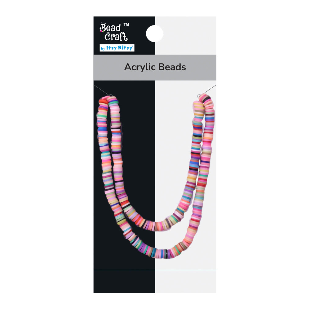 Acrylic Beads Bright 1 String
