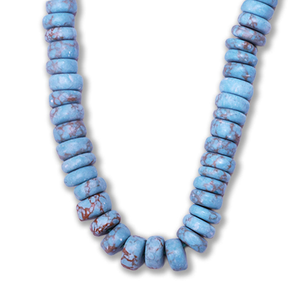 Acrylic Beads Turquoise 1 String