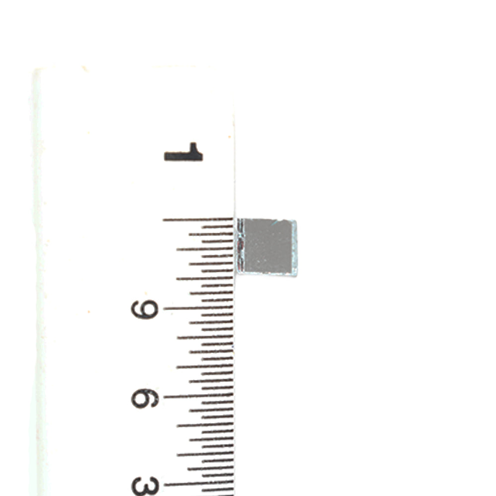 Cut Mirror Square 4Mm 50Gms Apx 940 Pc