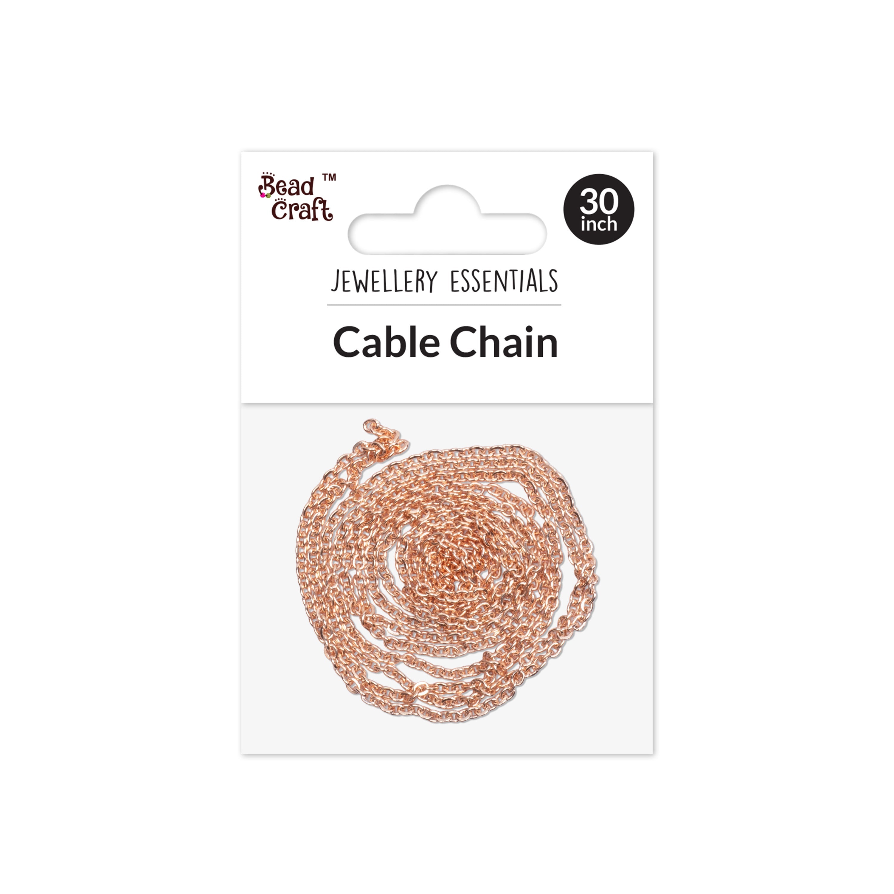 Snake Chain 9 Rose Gold 30Inch 1Pc