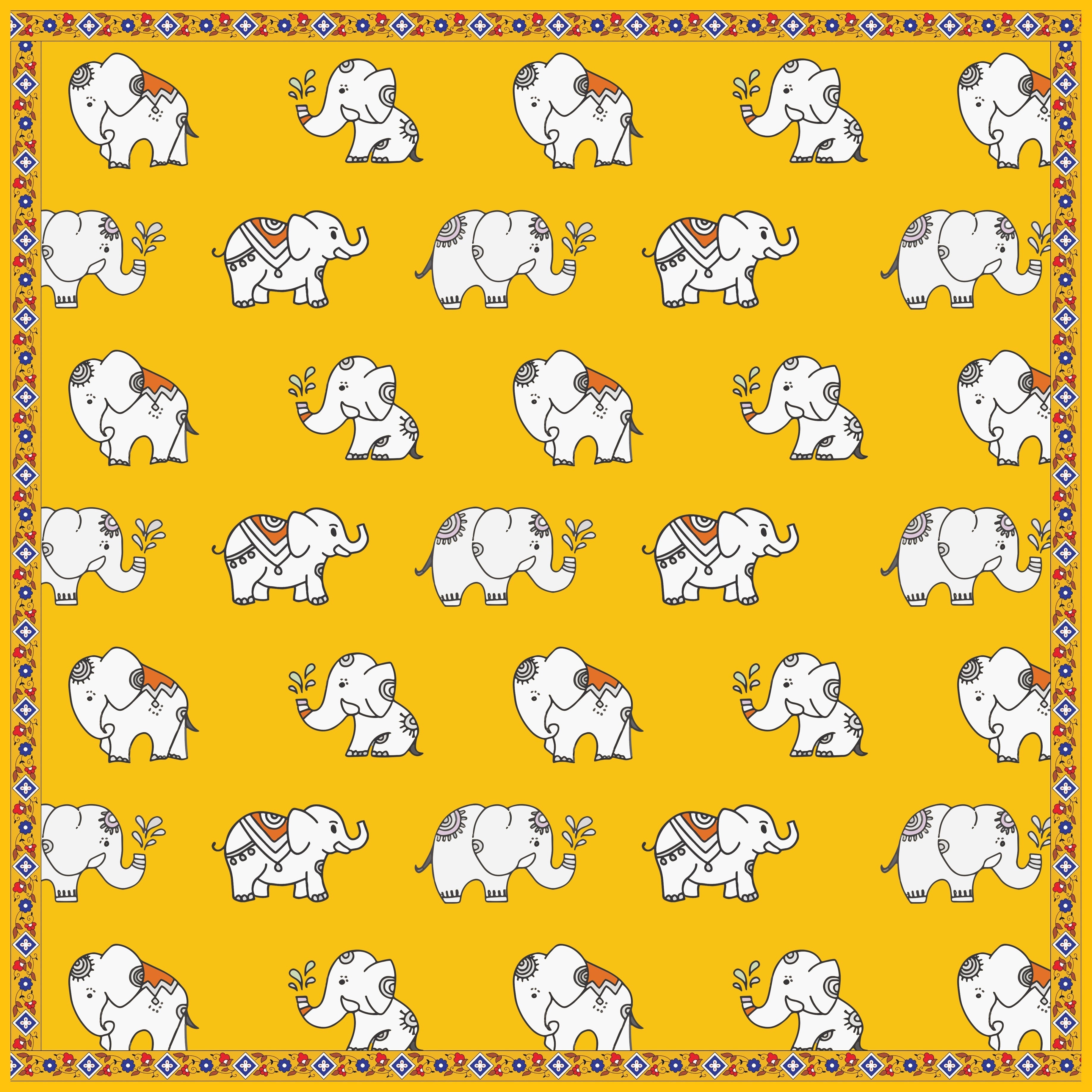 Paper Pack Madhubani 12 X 12inch 250gsm 12 Sheet