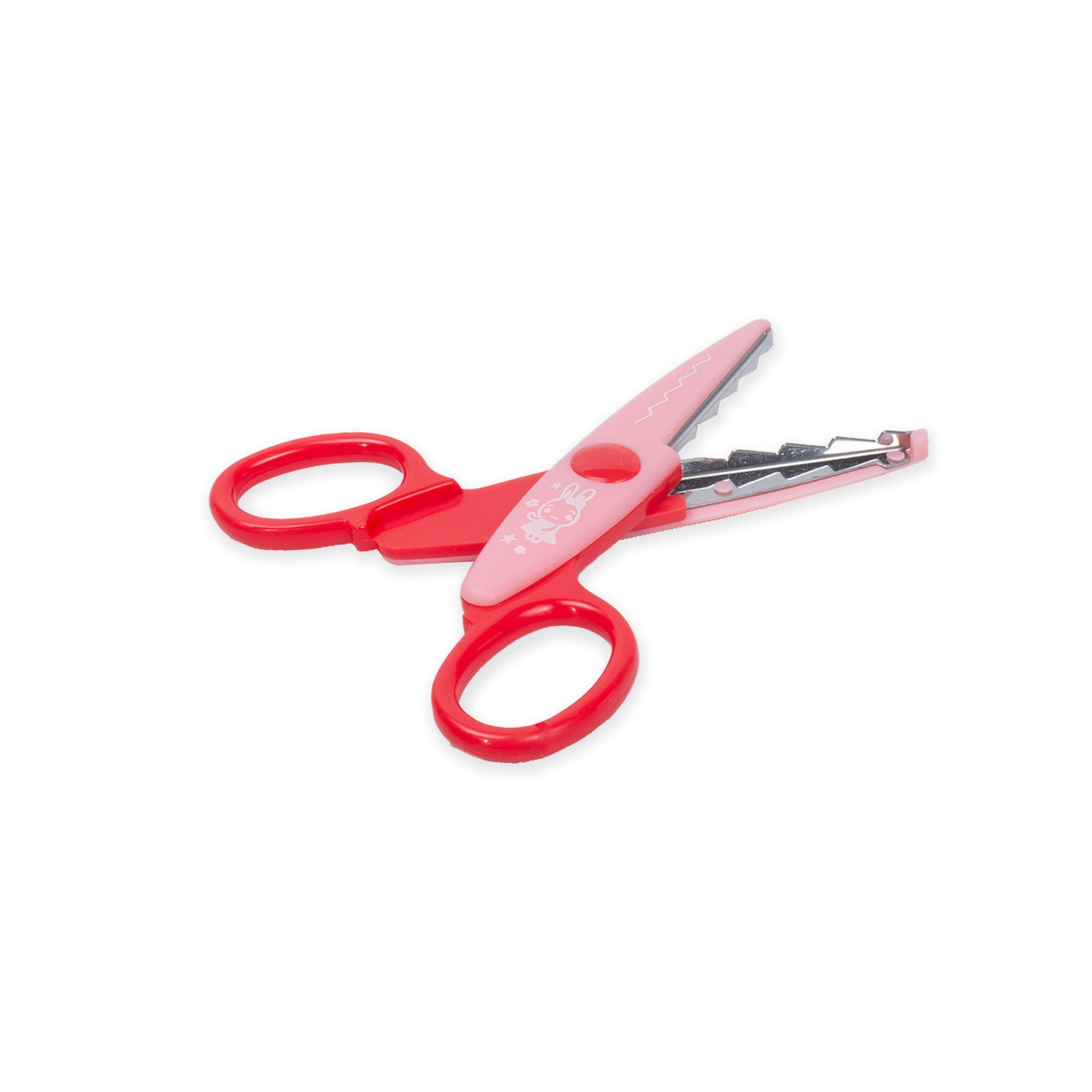 Kids Scissors Ornate Curve Design Cutting 1pcs (Assorted)