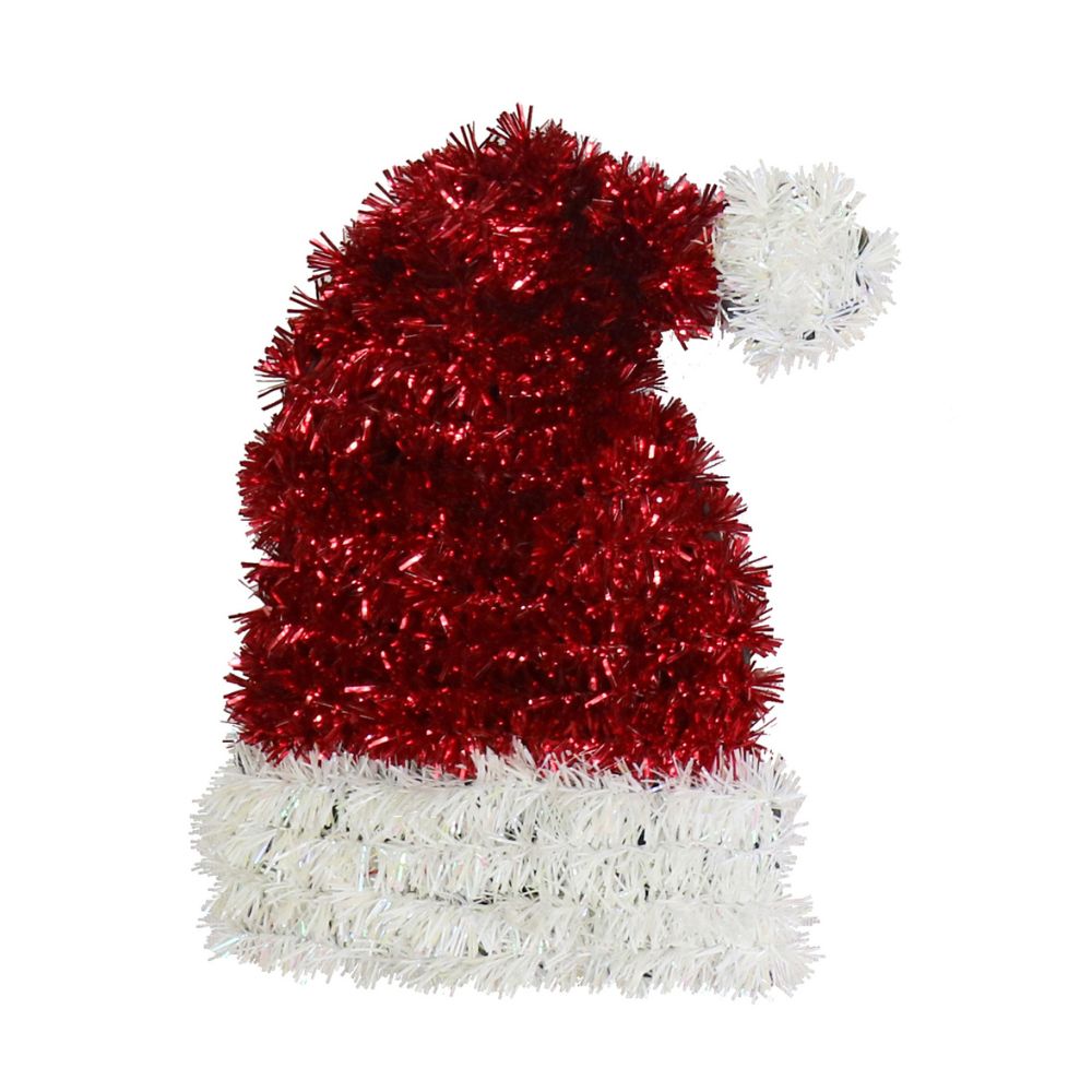 Deluxe Tinsel Hanging Deco Hat 1pc
