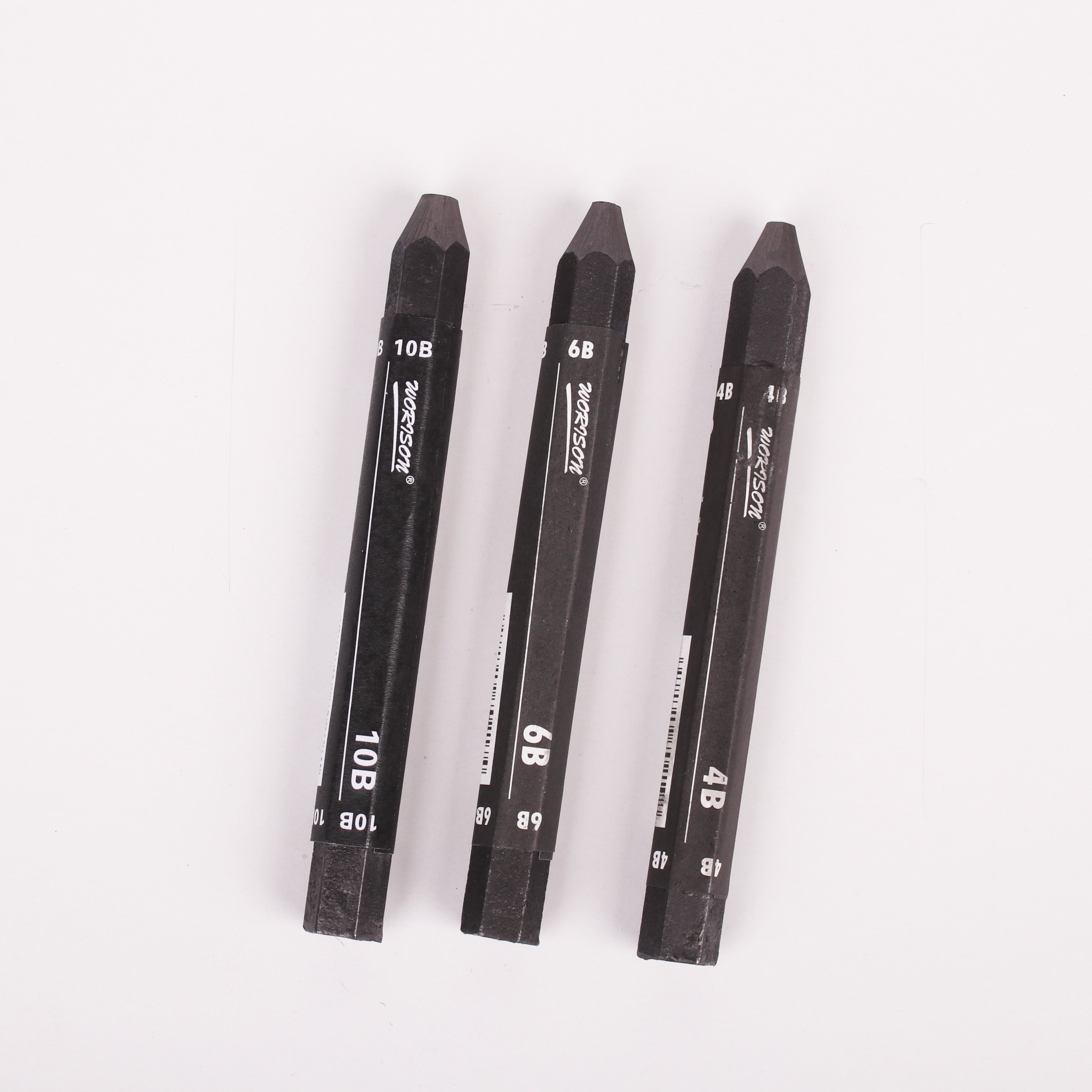 Water Soluble Graphite Stick 4B, 6B & 10B Set of 3pcs Blister