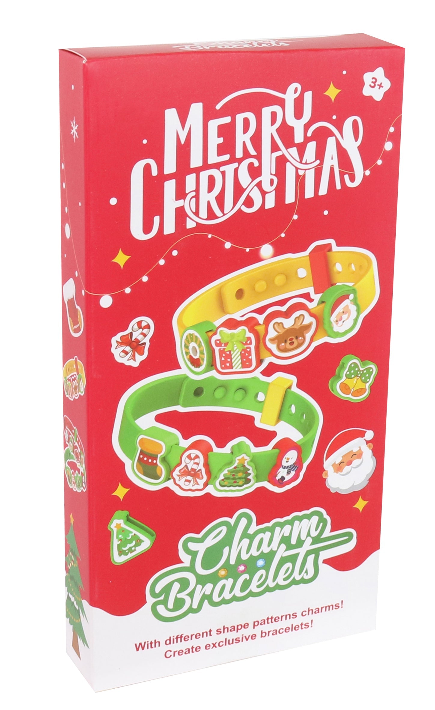 Merry Christmas Charm Bracelets 1pc
