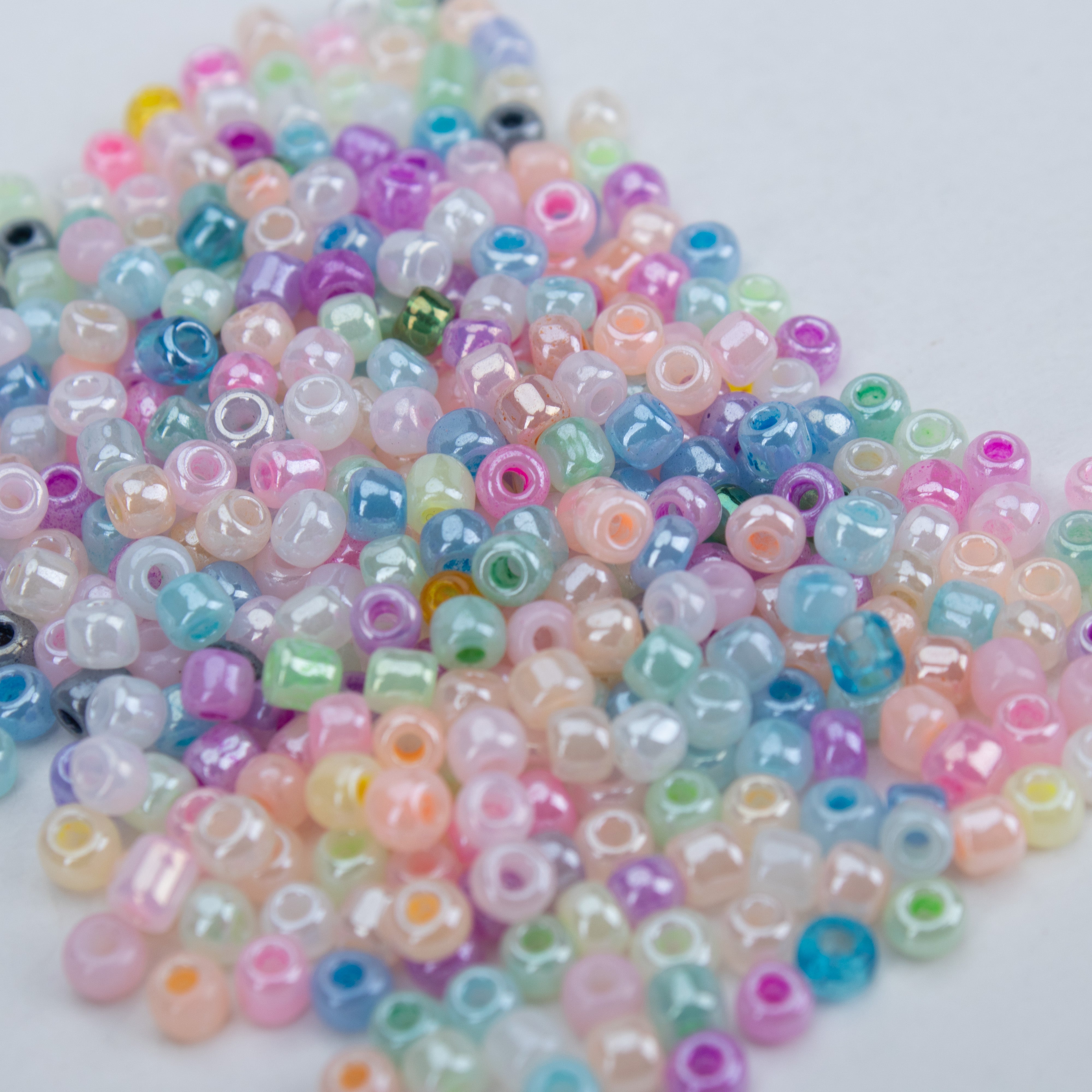 Seed Beads Assorted Wildflower Blossom 2mm 30gm PBHC IB