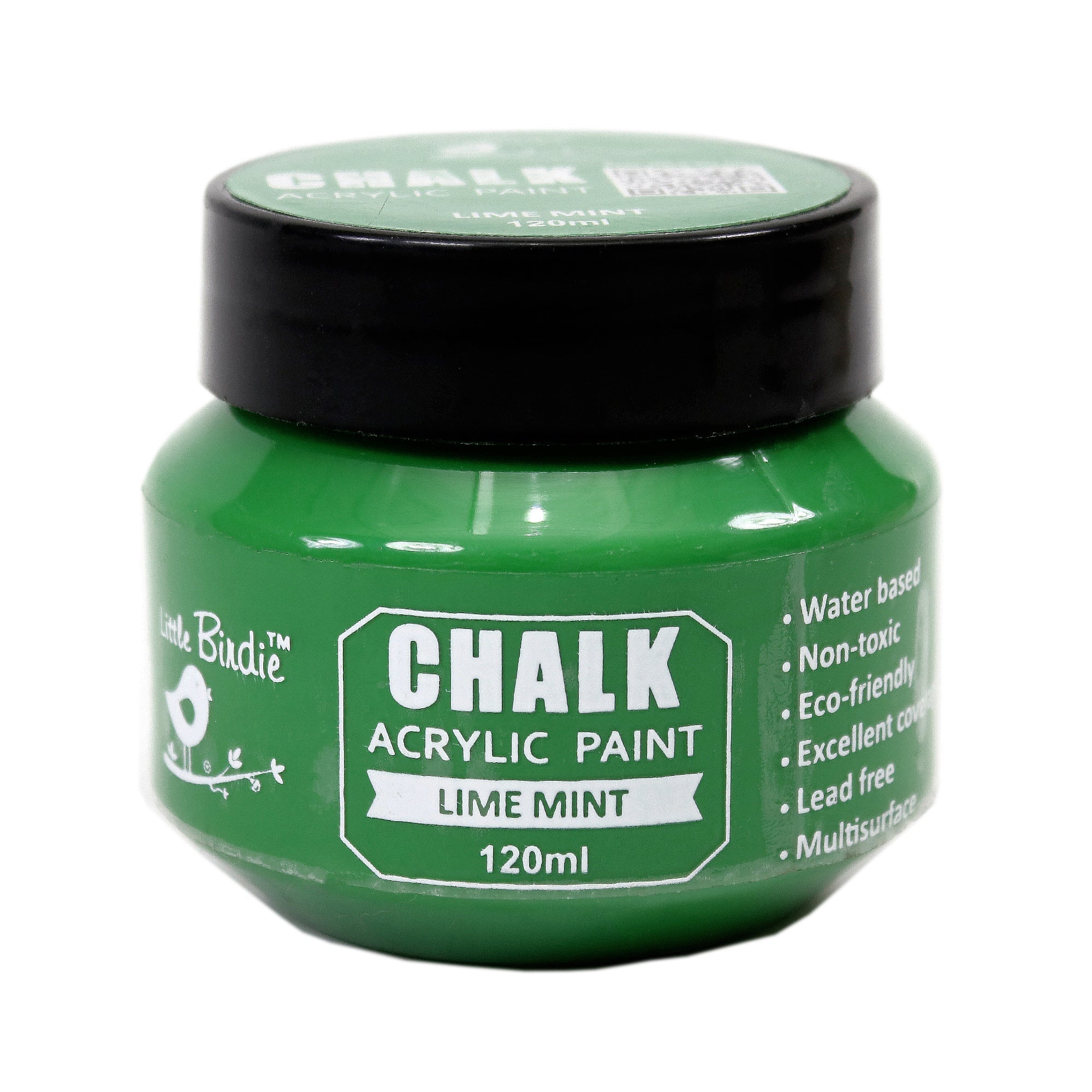 Home Decor Chalk Paint Lime Mint 120ml Bottle
