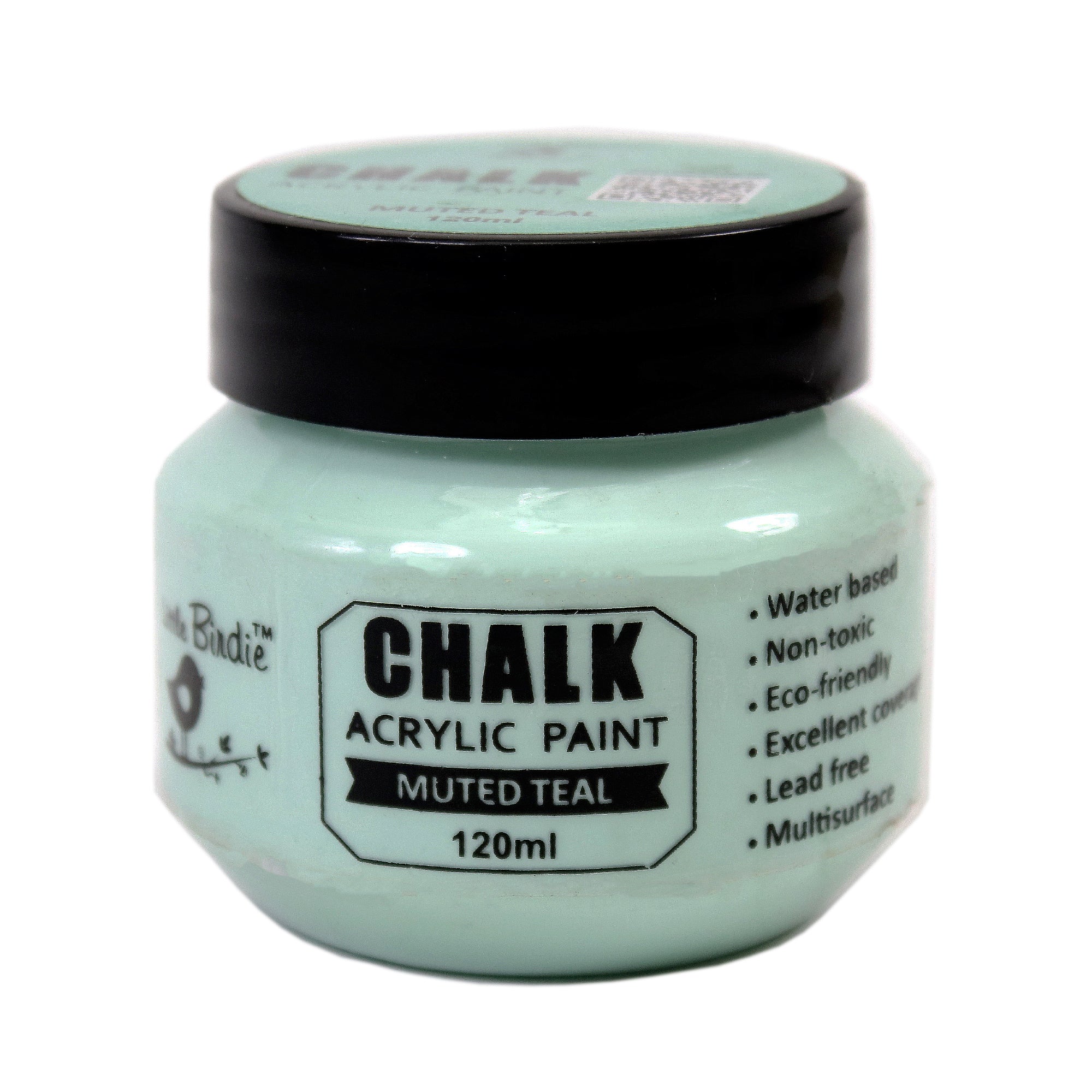 Home Decor Chalk Paint Muted Teal 120ml Bottle