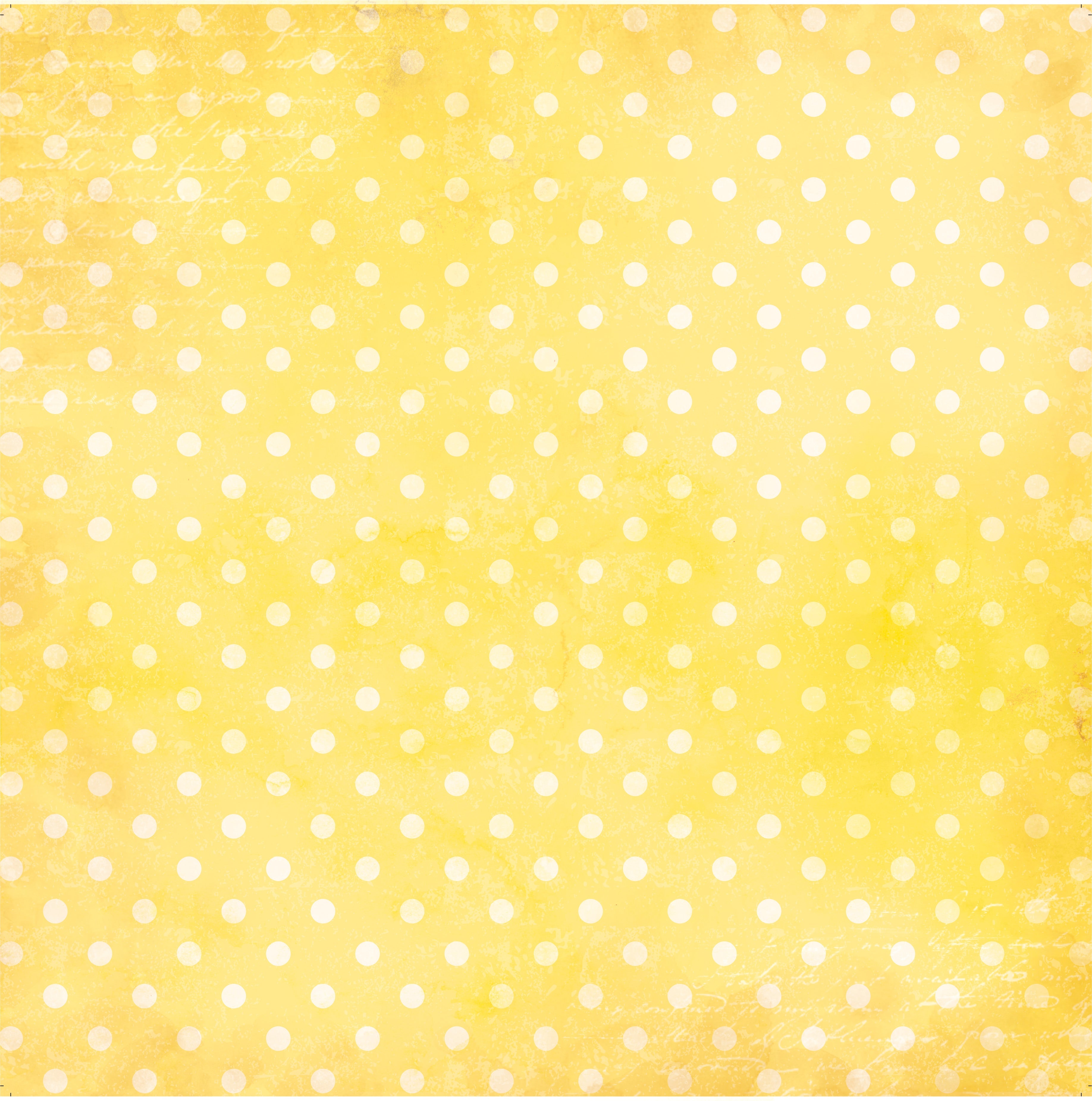 Paper Pack 12In X 12In Sunshine And Lemonade 12Sheets 250Gsm