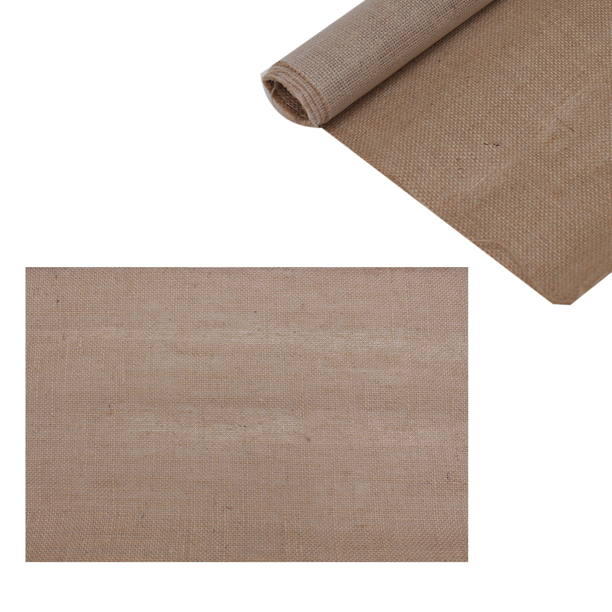 Jute Laminated Natural 1Mtrx1Mtr 1Sheet Ib