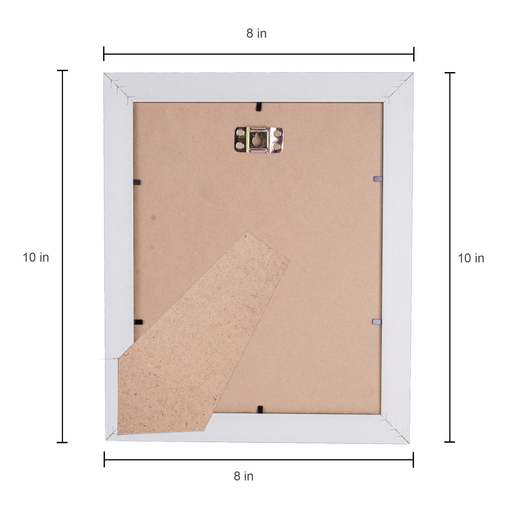 Table Top Photo Frame Walnut 8 X 10Inch 1Pc Sw Lb