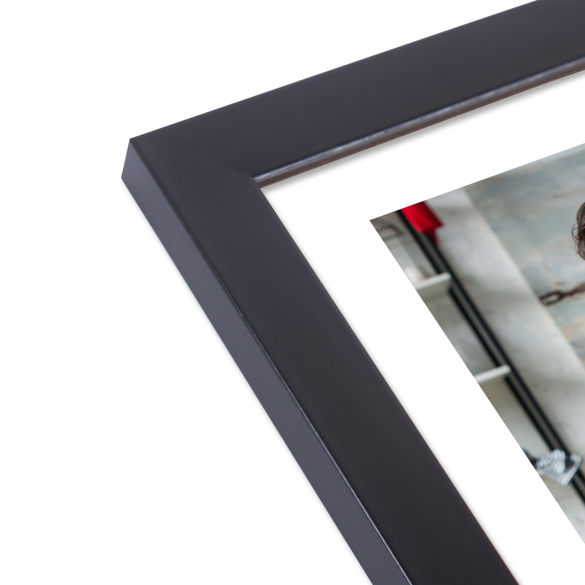 Wall Photo Frame Narrow Black 12 X 16Inch 1Pc
