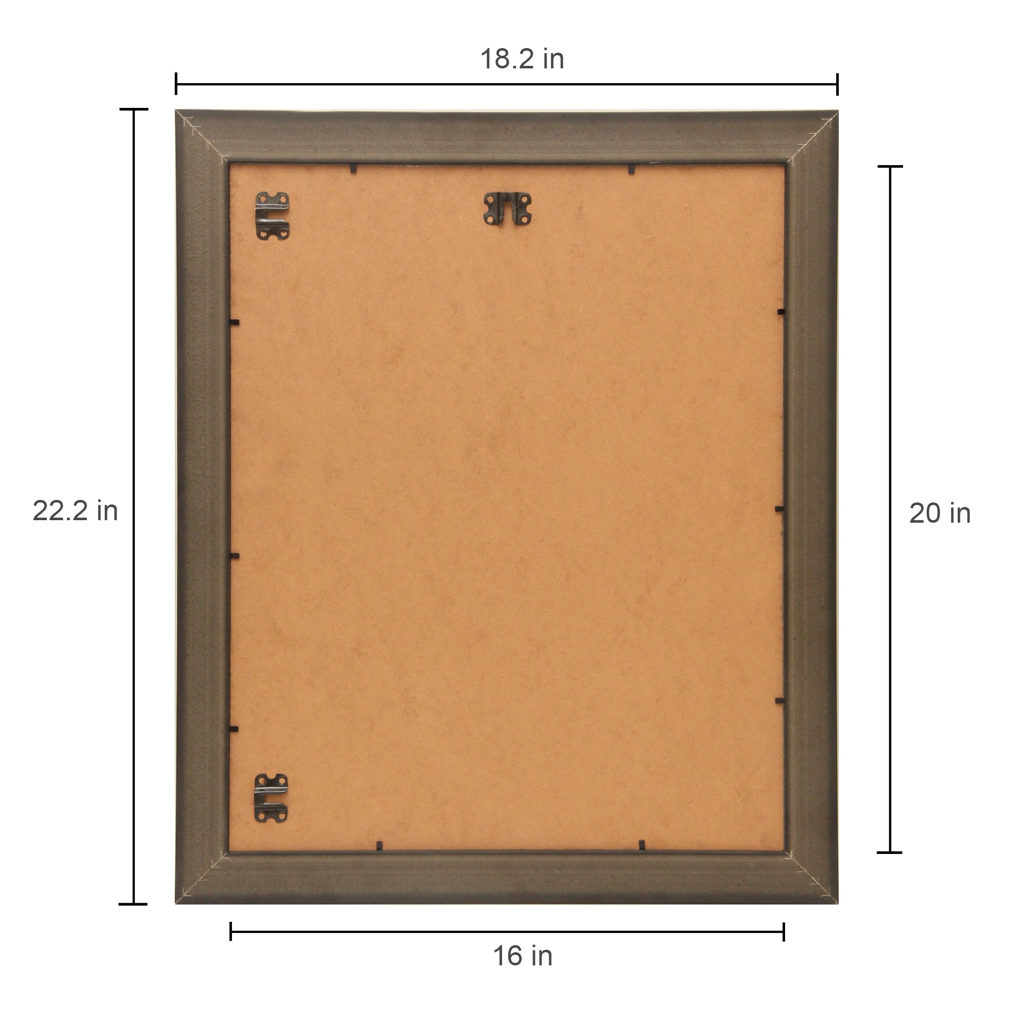 Wall Photo Frame Modern Black 16 X 20Inch 1Pc Sw Lb