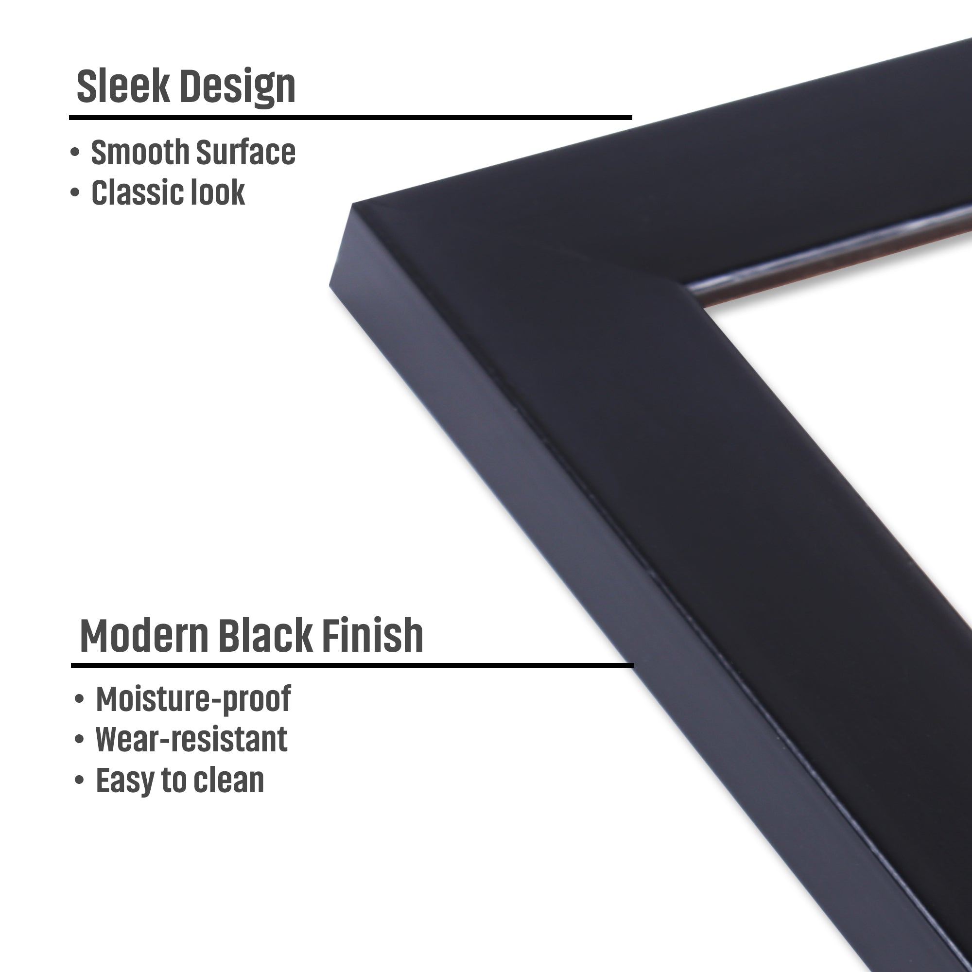 Wall Photo Frame Modern Black 16 X 20Inch 1Pc Sw Lb